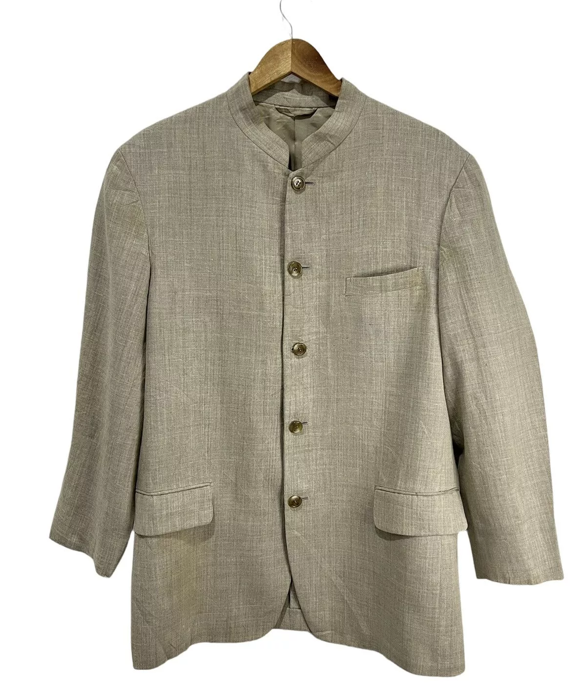 Issey Miyake Light Jackets Issey Miyake Blazer Jacket Gray