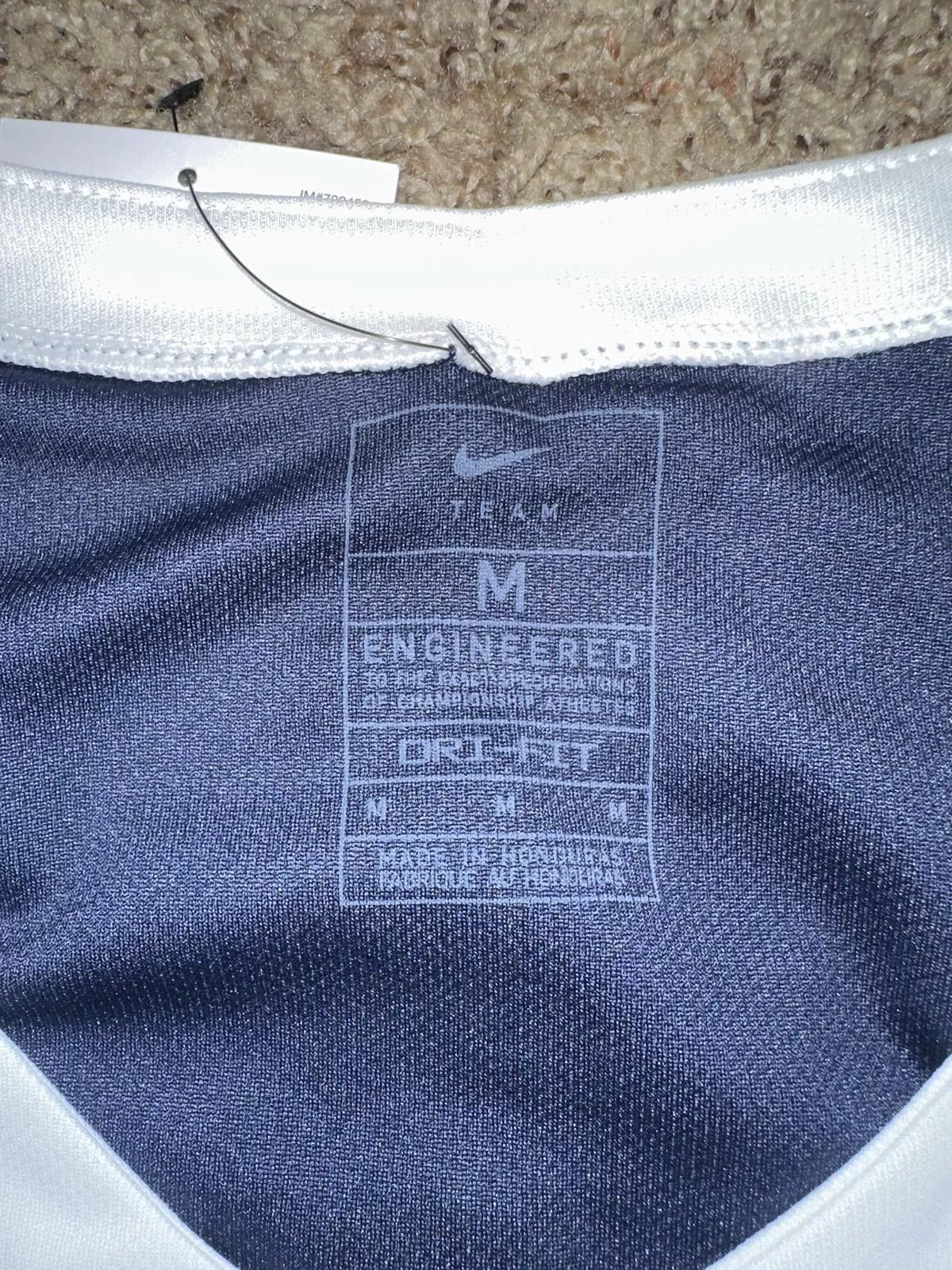 Nike Jerseys Nike Men’s Stock Dri-Fit Crossover Jersey Blue