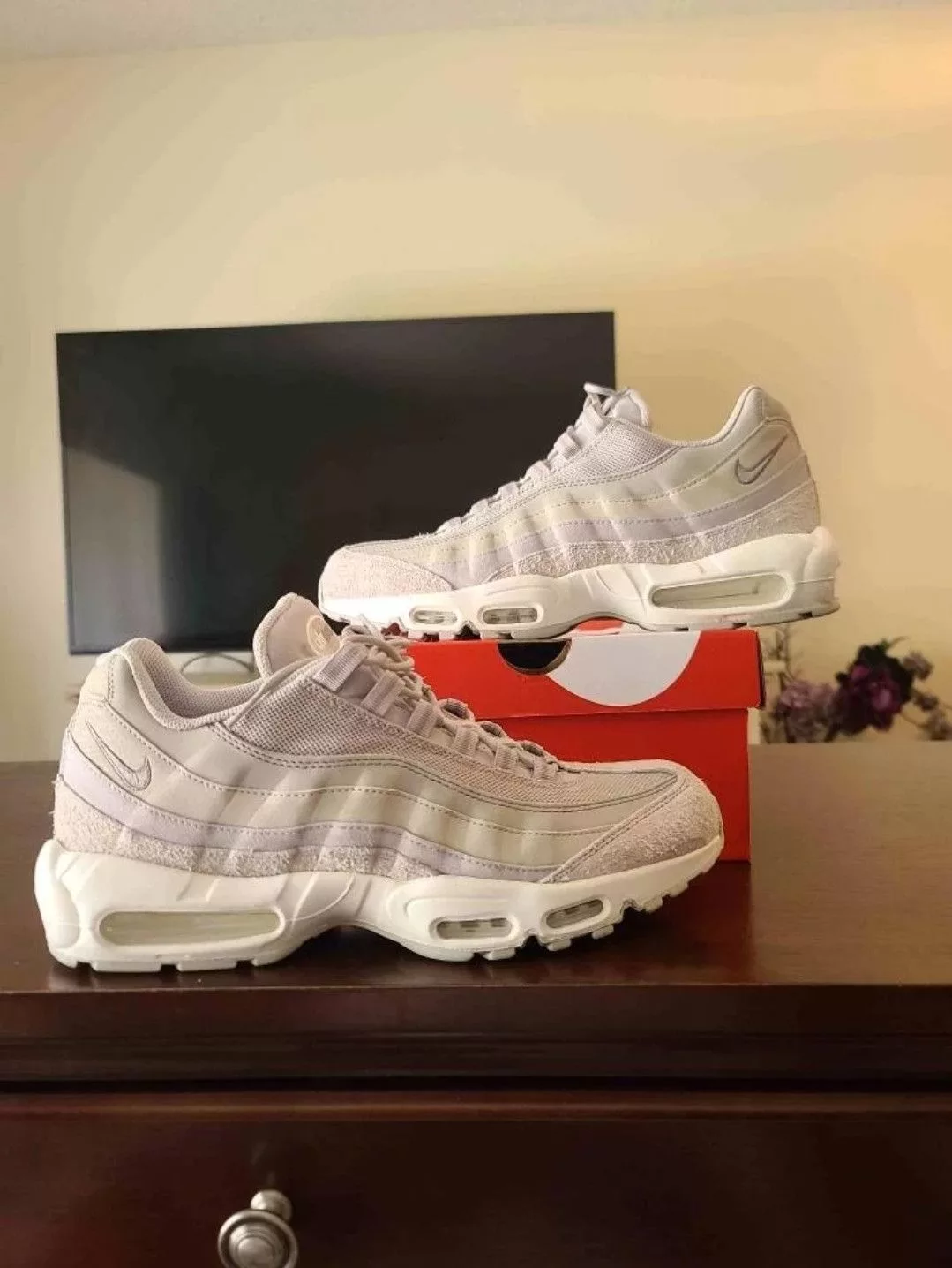 Nike Low Top Sneakers Nike Air Max 95' Cobblestone White