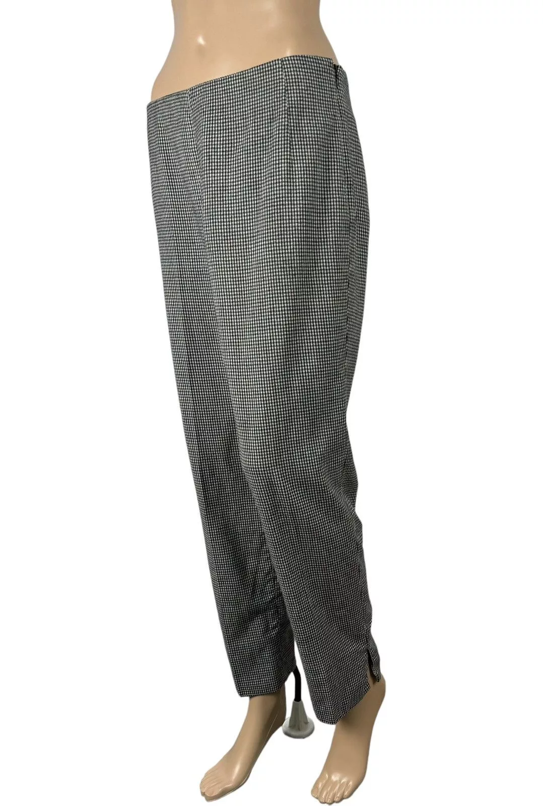 Prada Pants Prada Wool Dress Pants Glen Check size 42 Gray