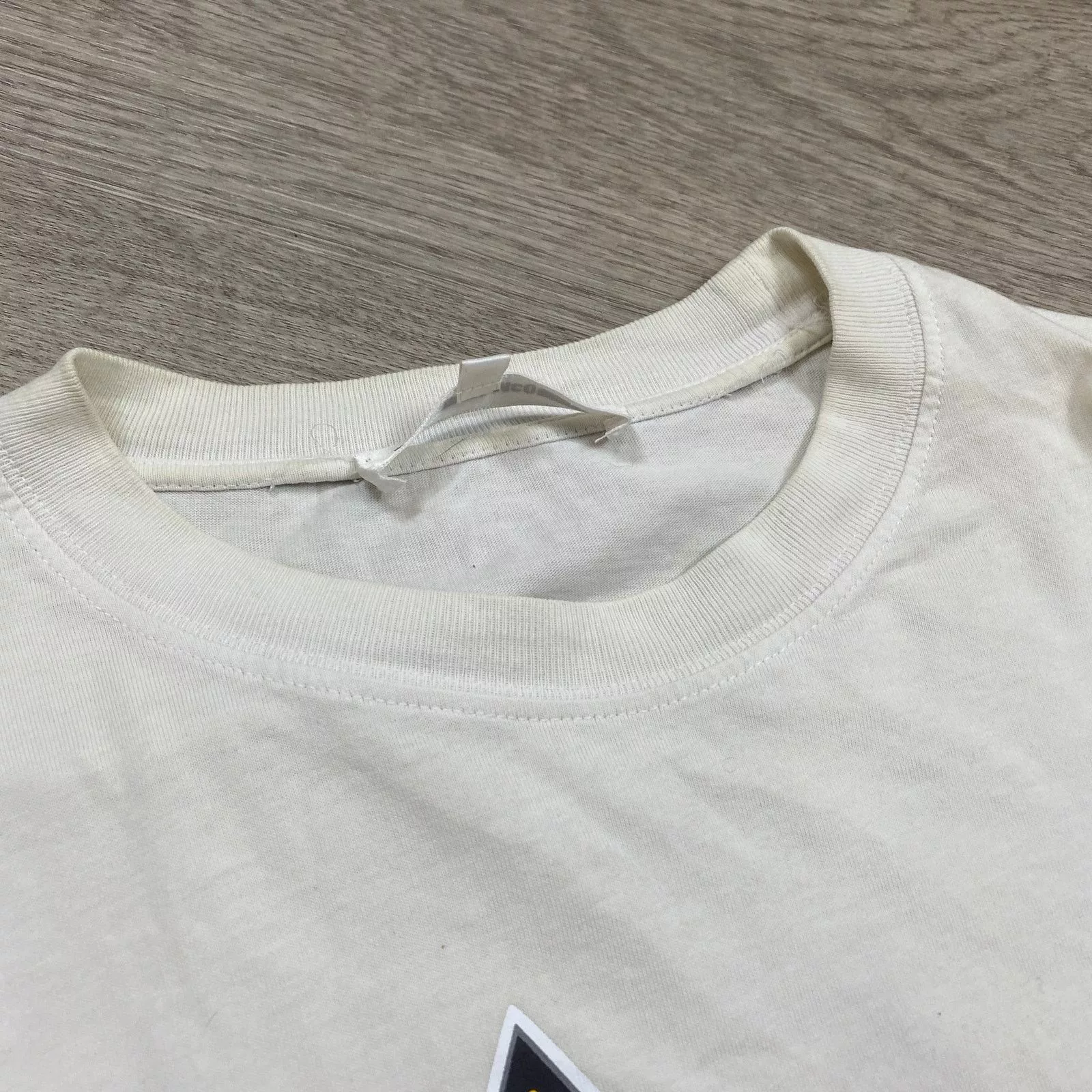 Alexander McQueen Short Sleeve T Shirts Alexander McQueen MCQ Sun Logo Retro Tee Shirt Men's M White Streetwear