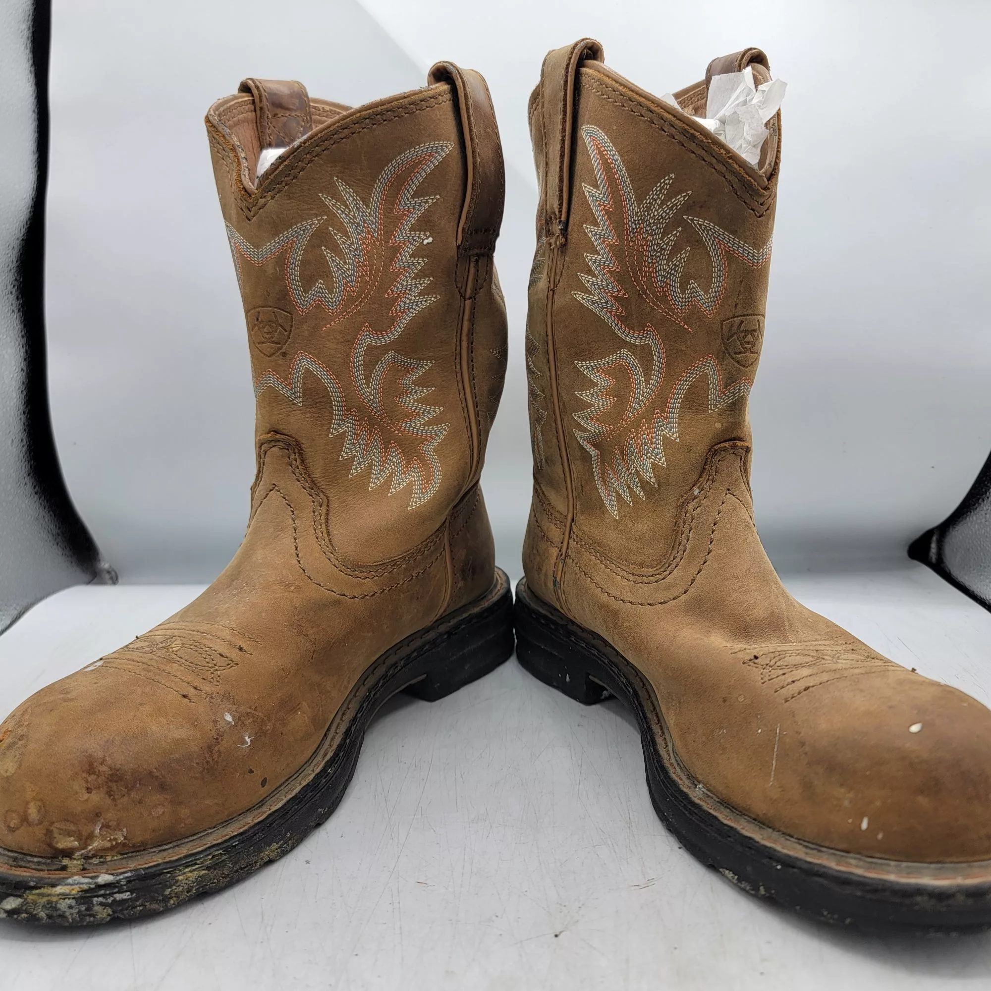 Ariat Boots Ariat Tracey Womens 6 Brown Composite Toe Work Boots Casual