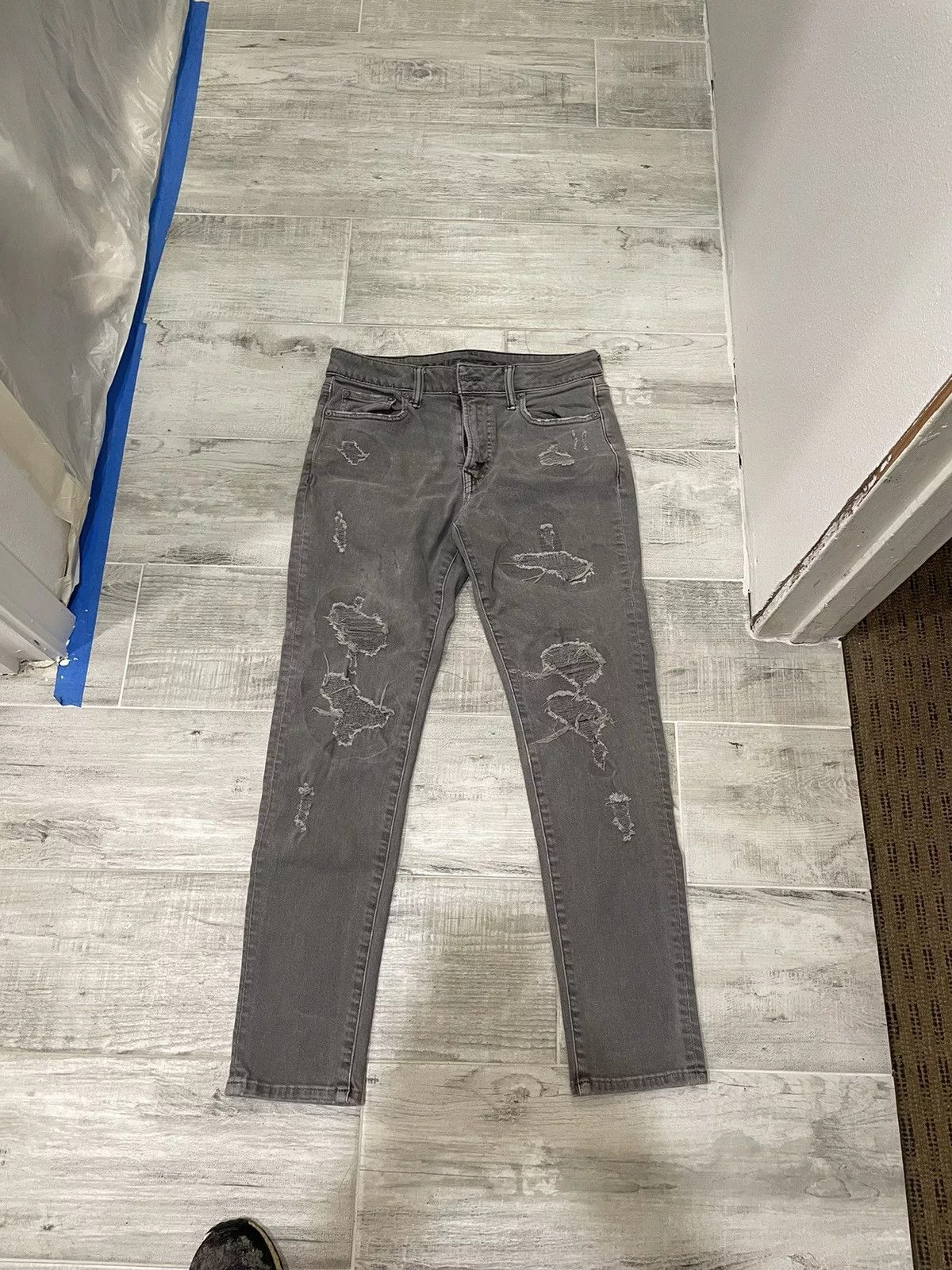 American Eagle Outfitters Denim American Eagle Outfitters AMERICAN EAGLE FLEX 30X30 GRAY DENIM PANTS