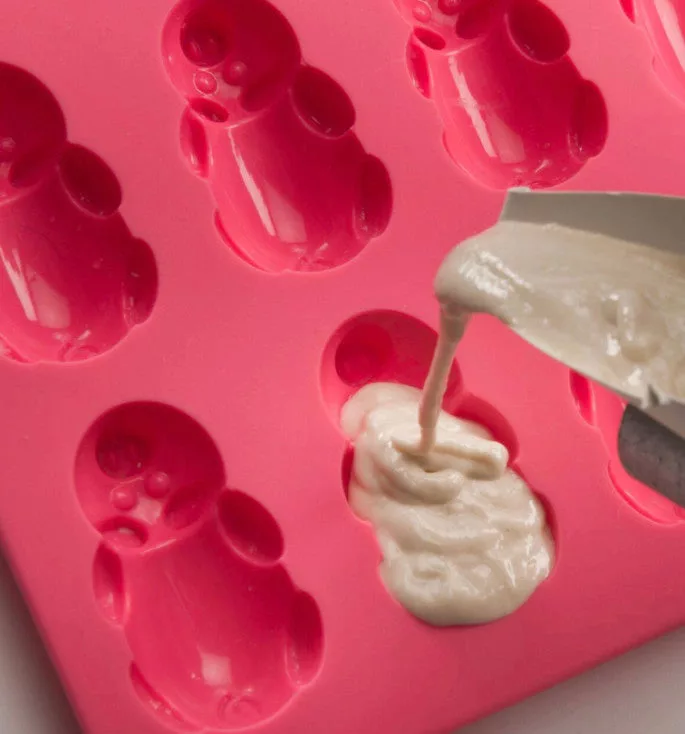 12 Little Pigs in Blankets, Silicone Mold