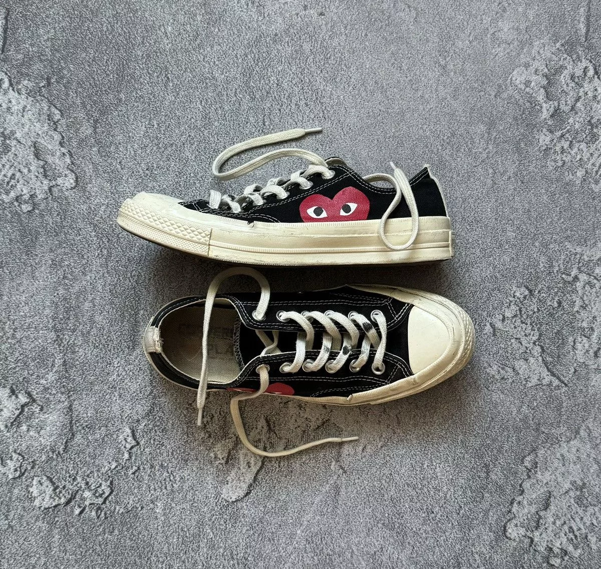 Comme des Garcons Low Top Sneakers Comme des Garcons × Converse × Vintage Comme des garsons converse chuck taylor sneaker UK6 EUR39.5 Black