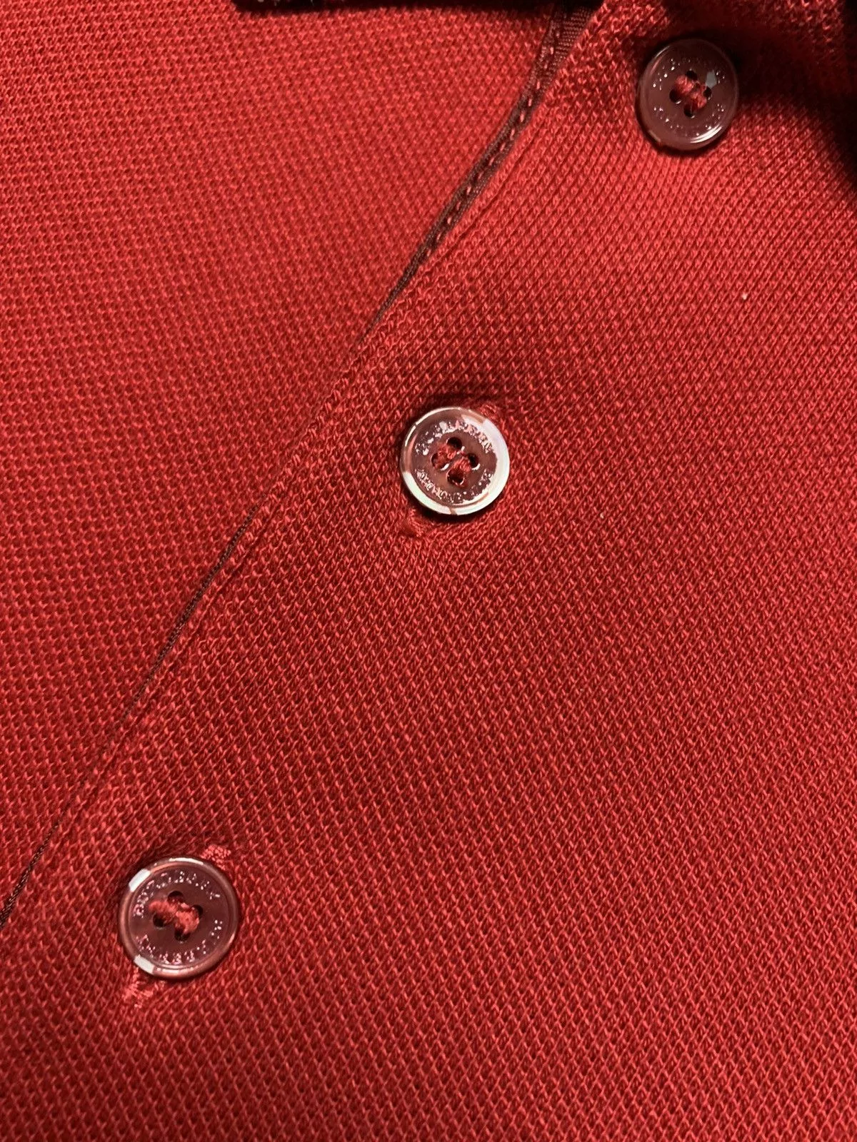 Burberry Polos Polo Burberry red size L Luxury