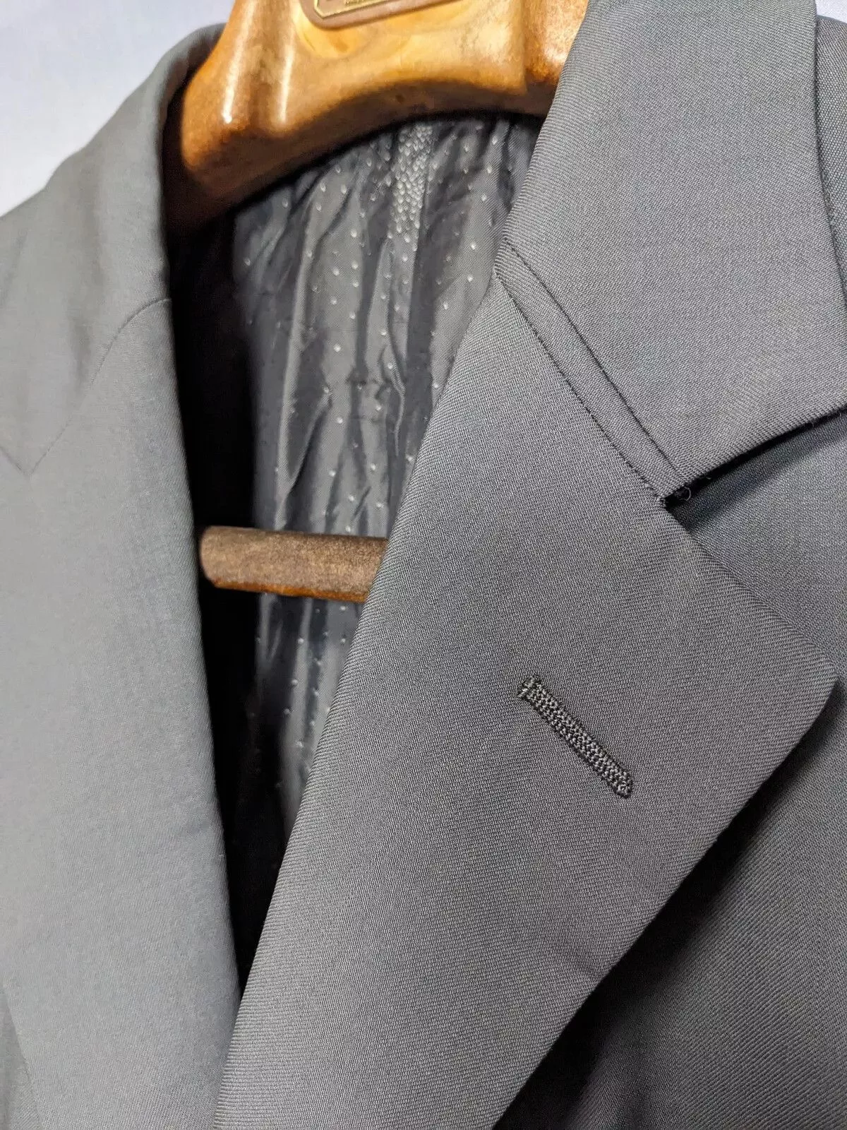 Versace Blazers GIANNI VERSACE COUTURE Wool Jacket, SIZE 52 Gray