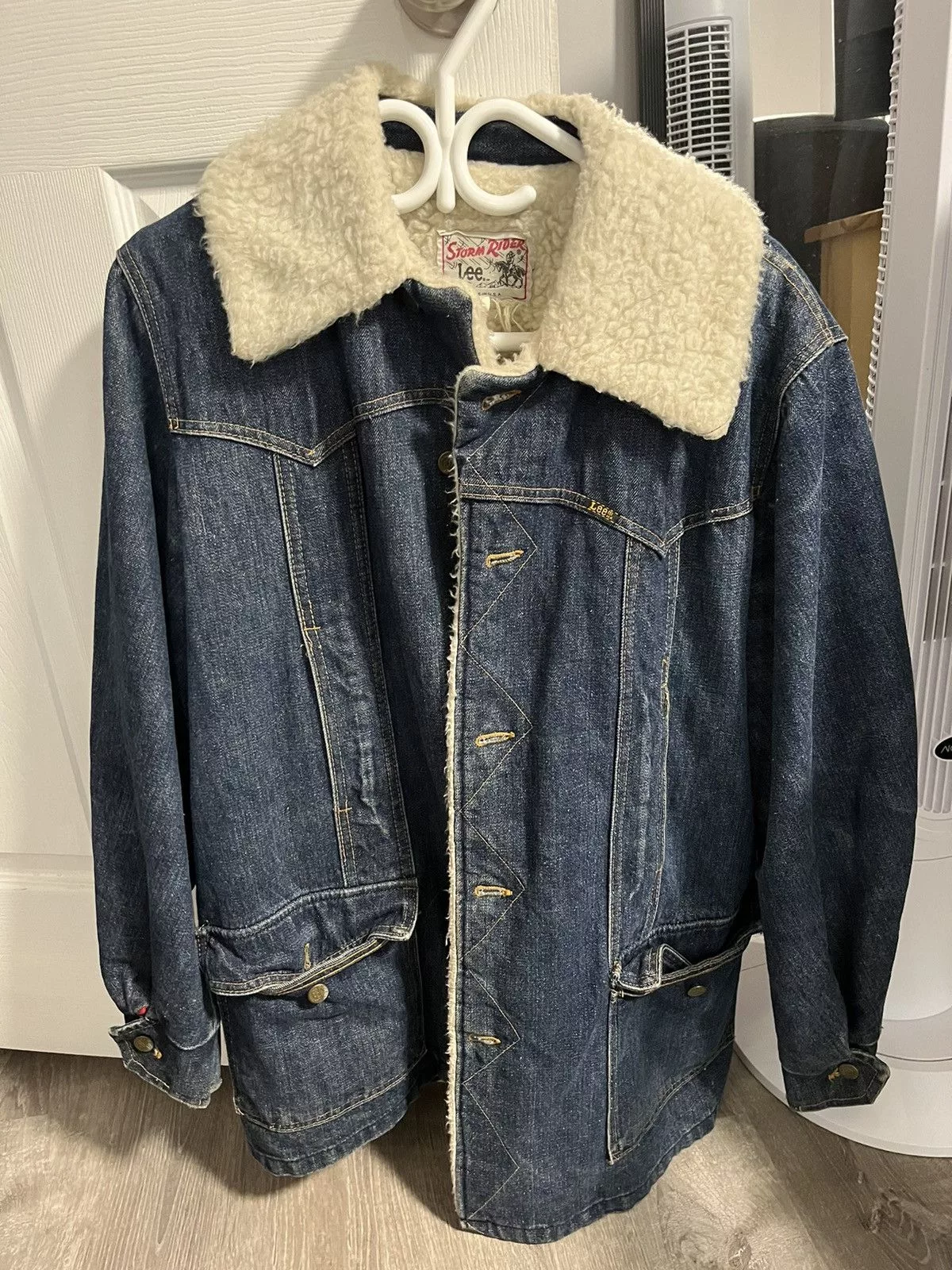 Lee Denim Jackets Lee Stormrider barn coat Blue Vintage