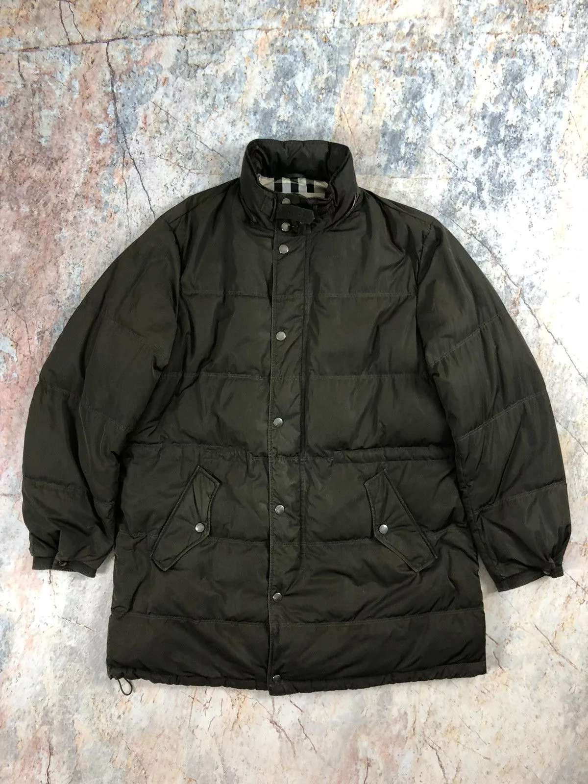 Burberry Parkas Burberry Brit down jacket puffer parka Green