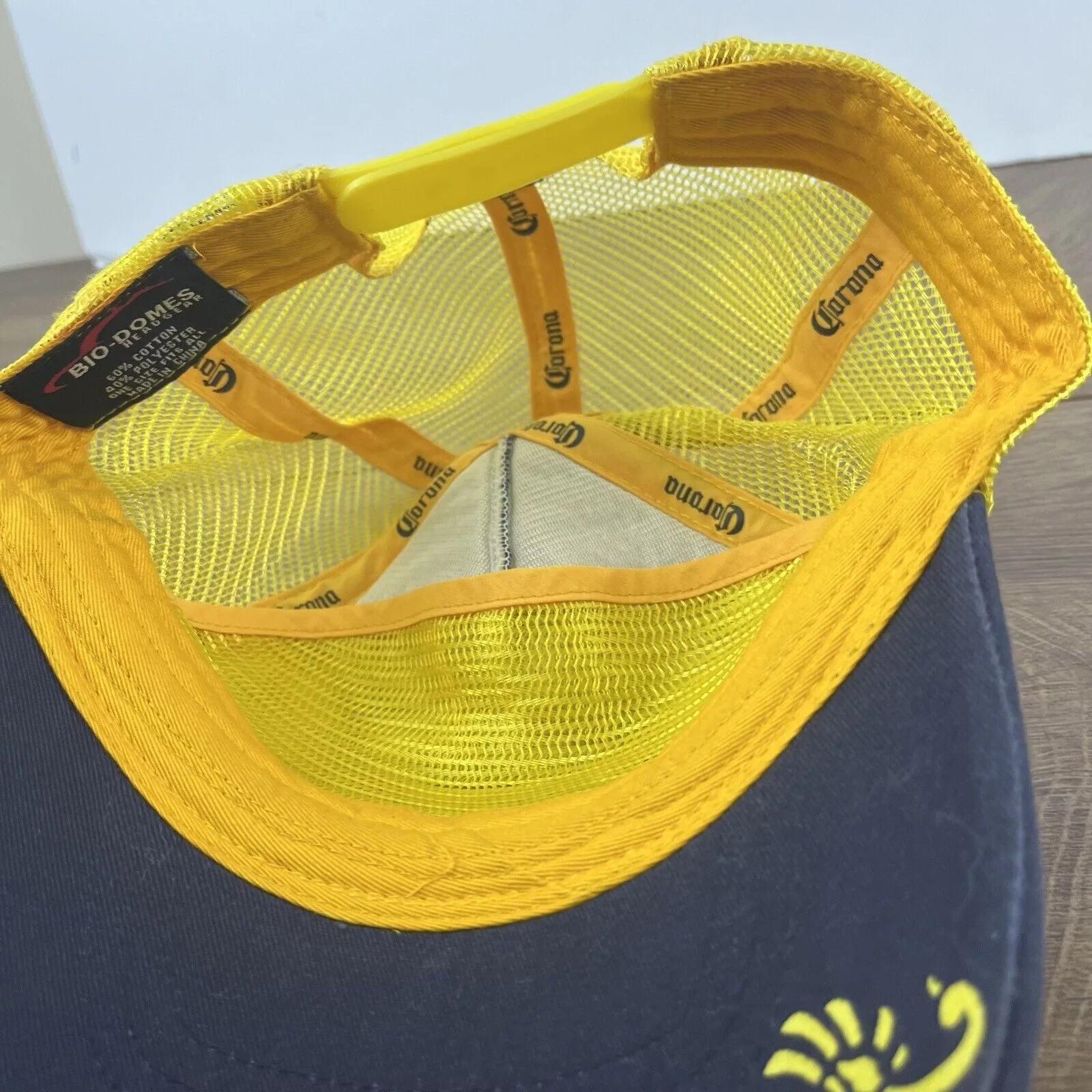Other Hats Other Corona Extra Hat Blue Snapback Hat Blue Adjustable Hat Blue