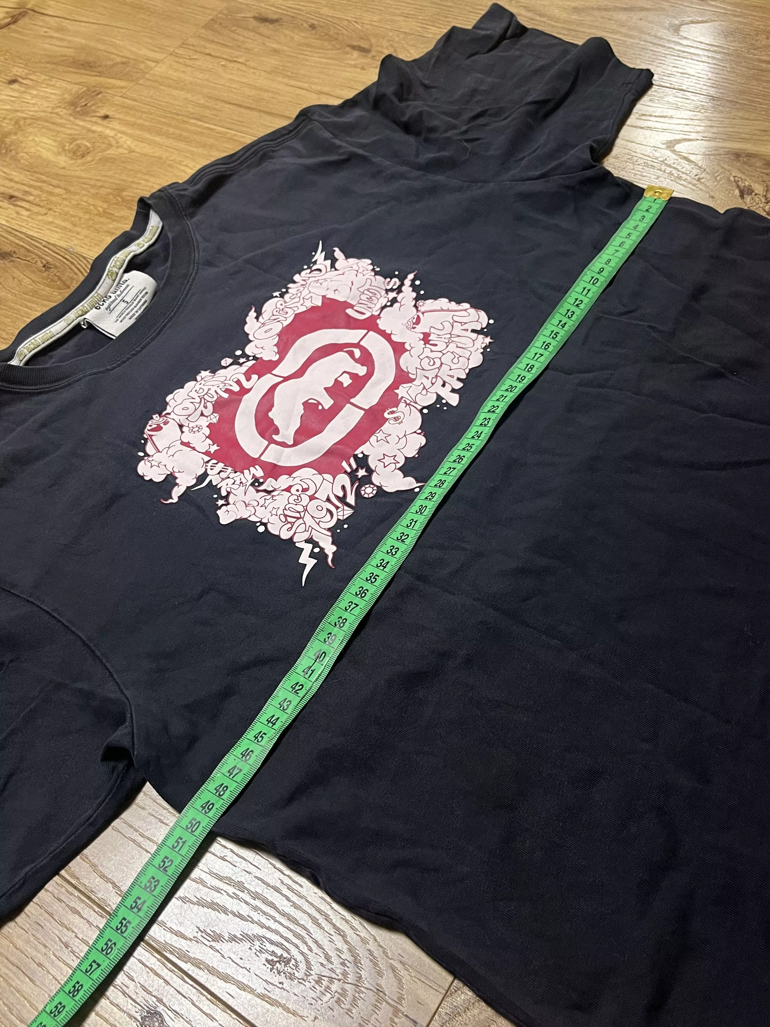 Ecko Unltd. Short Sleeve T Shirts Ecko Unltd. Vintage ECKO Big Logo T-shirt Black
