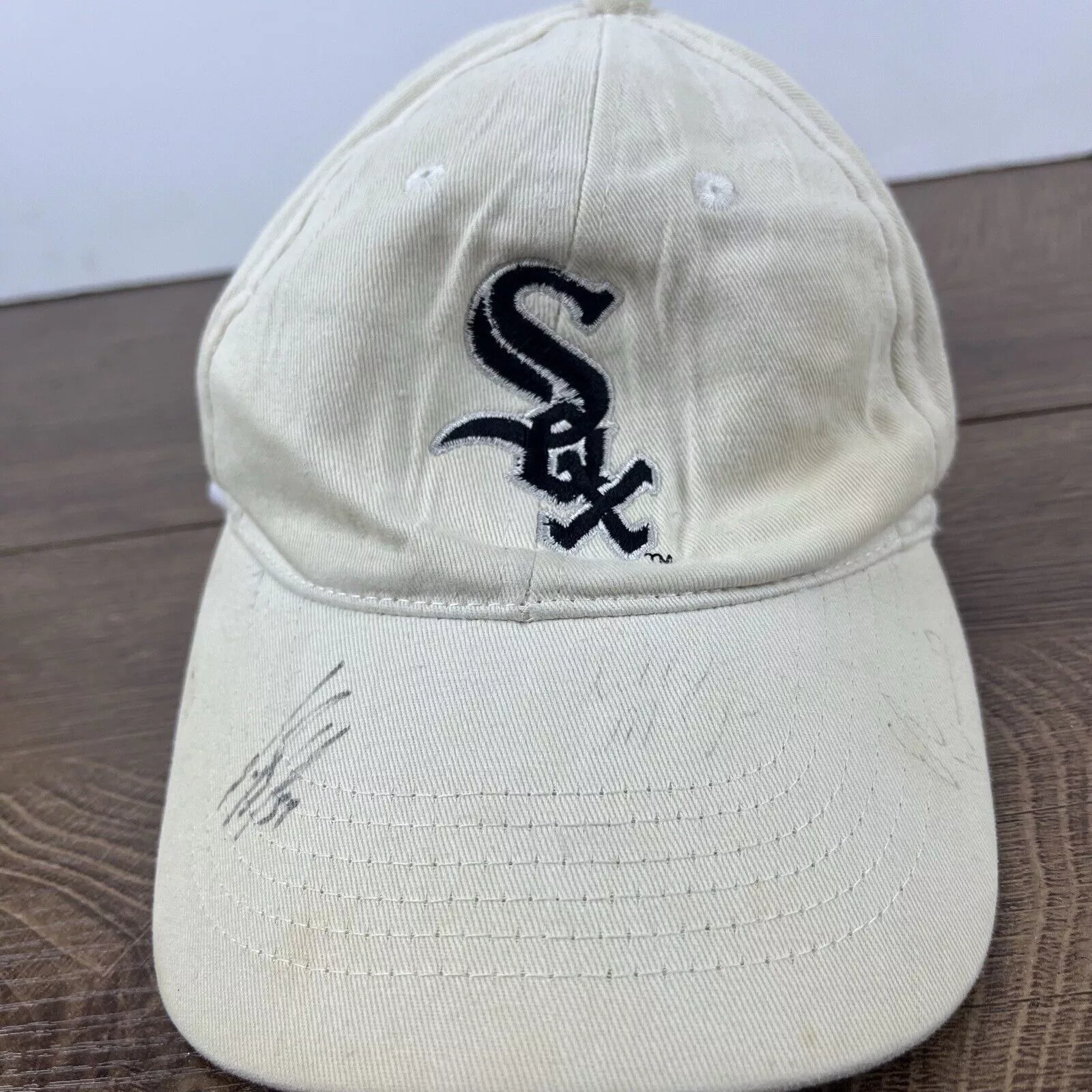Other Hats Other Chicago White Sox Hat White Chicago Adjustable Hat White Adu