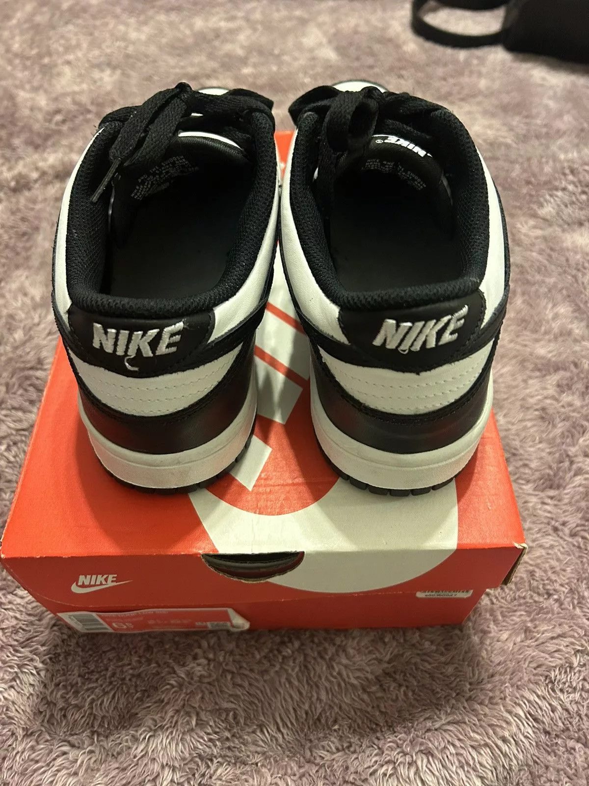 Nike Low Top Sneakers Nike Panda dunk Black