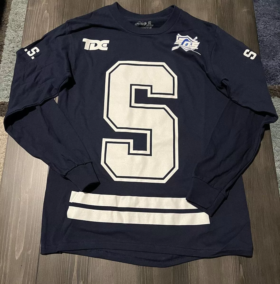 Top Dawg Entertainment Short Sleeve T Shirts Top Dawg Entertainment SZA SOS Tour Jersey in Large Blue Streetwear