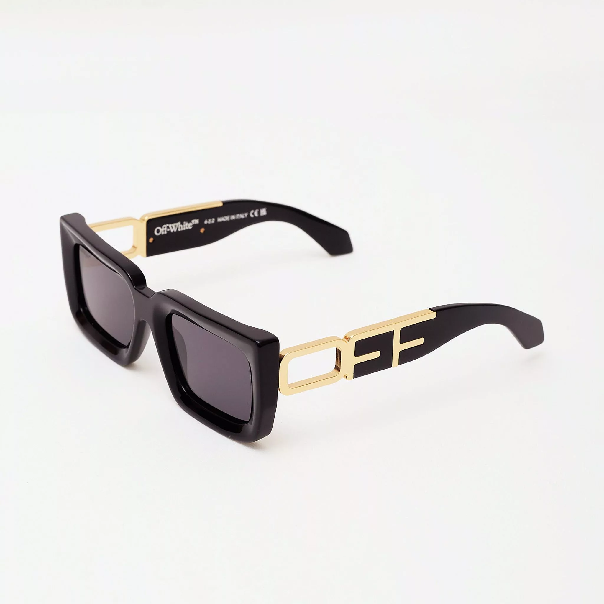 Off-White Sunglasses Off-White OFF WHITE Boston Rectangular Frame Sunglasses BLACK