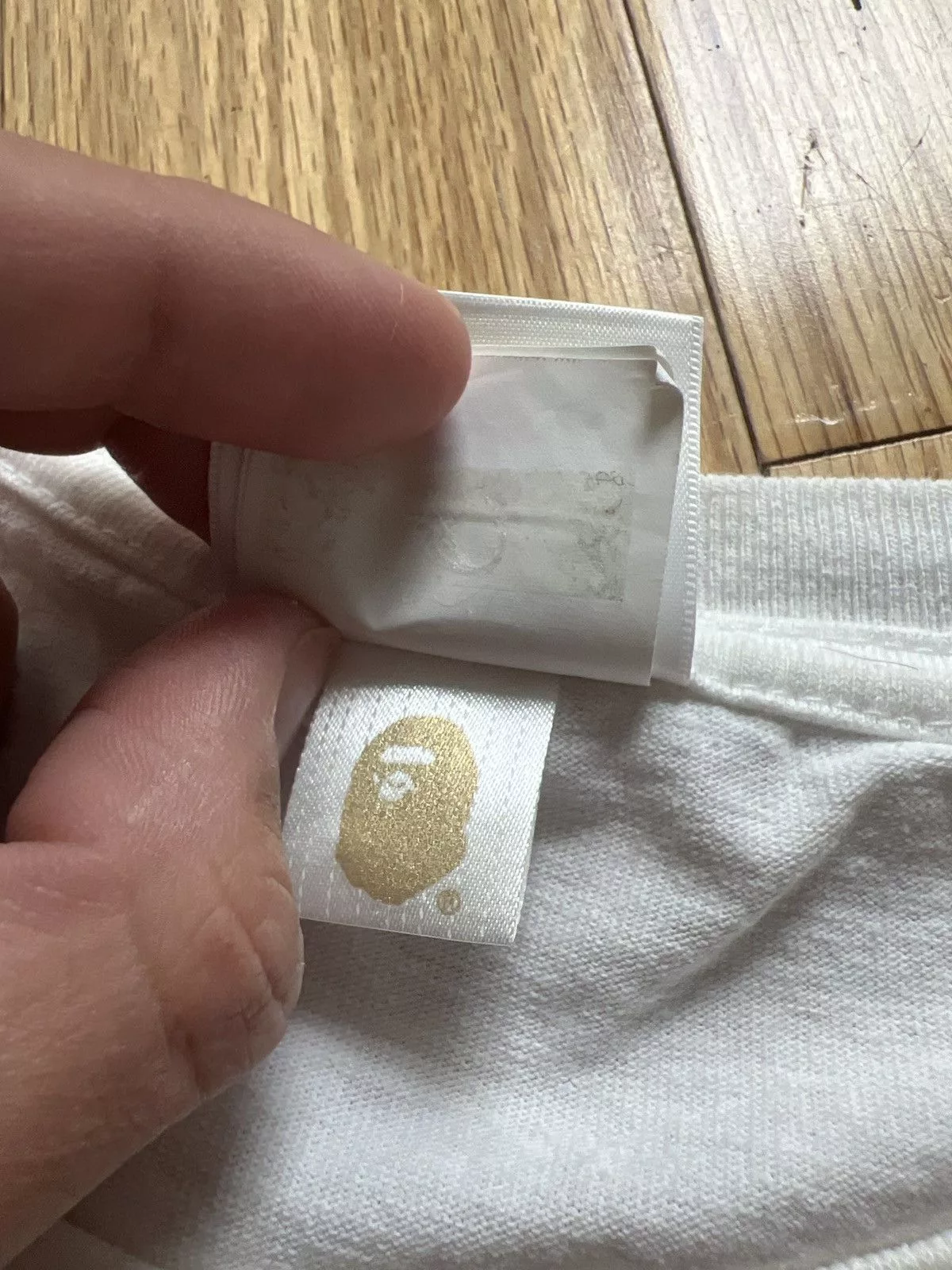 Bape Short Sleeve T Shirts Bape tee White