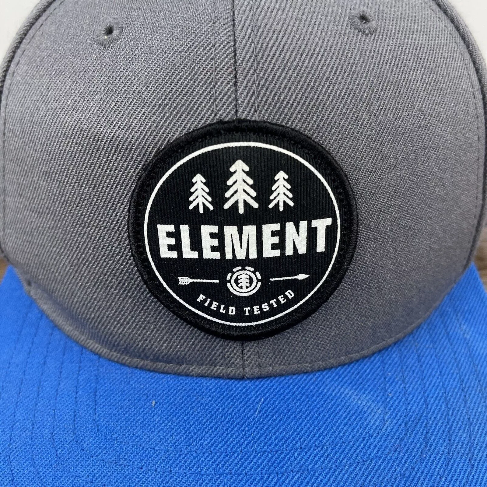 Other Hats Other Element Field Tested Hat Element Gray Snapback Hat Adjustabl