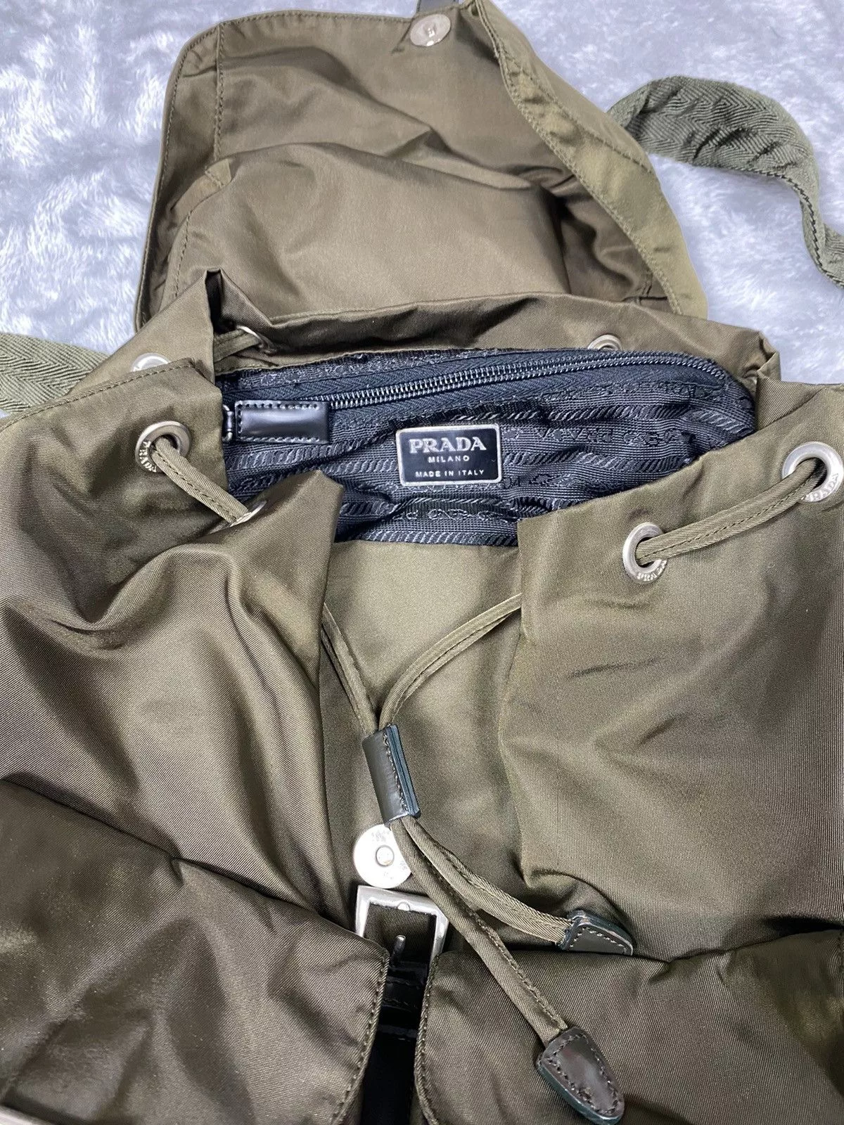 Prada Bags Luggage Prada Vela Bagpack Green
