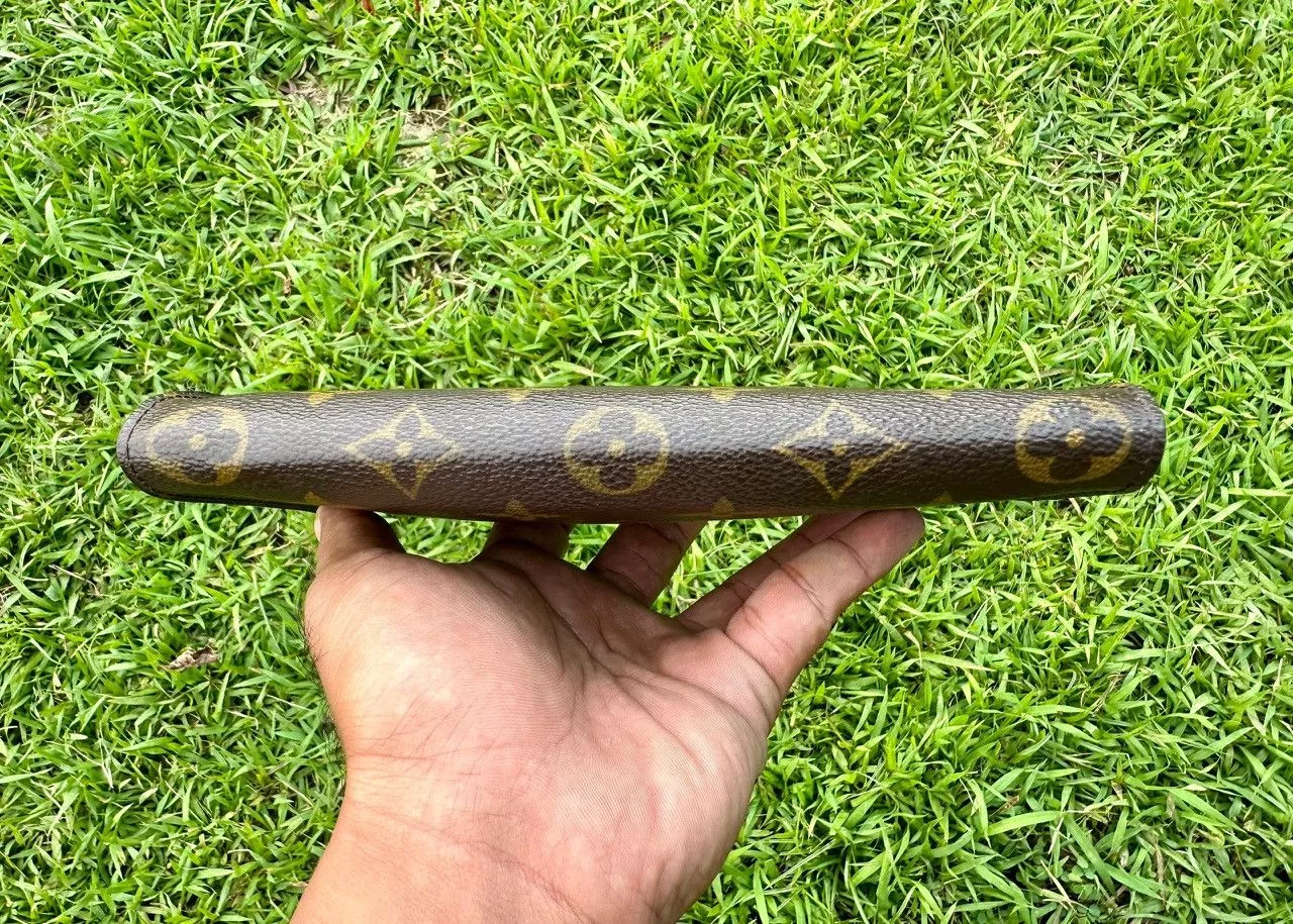 Louis Vuitton Wallets Authentic Louis Vuitton Monogram Canvas Zippy Wallet Brown