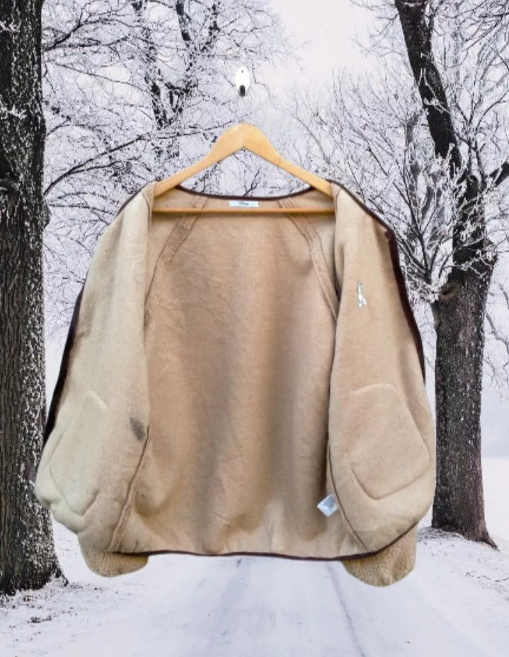 Mickey Mouse Light Jackets ⚡️Steals⚡️Mickey Mouse Deep Pile Fleece White Gorpcore