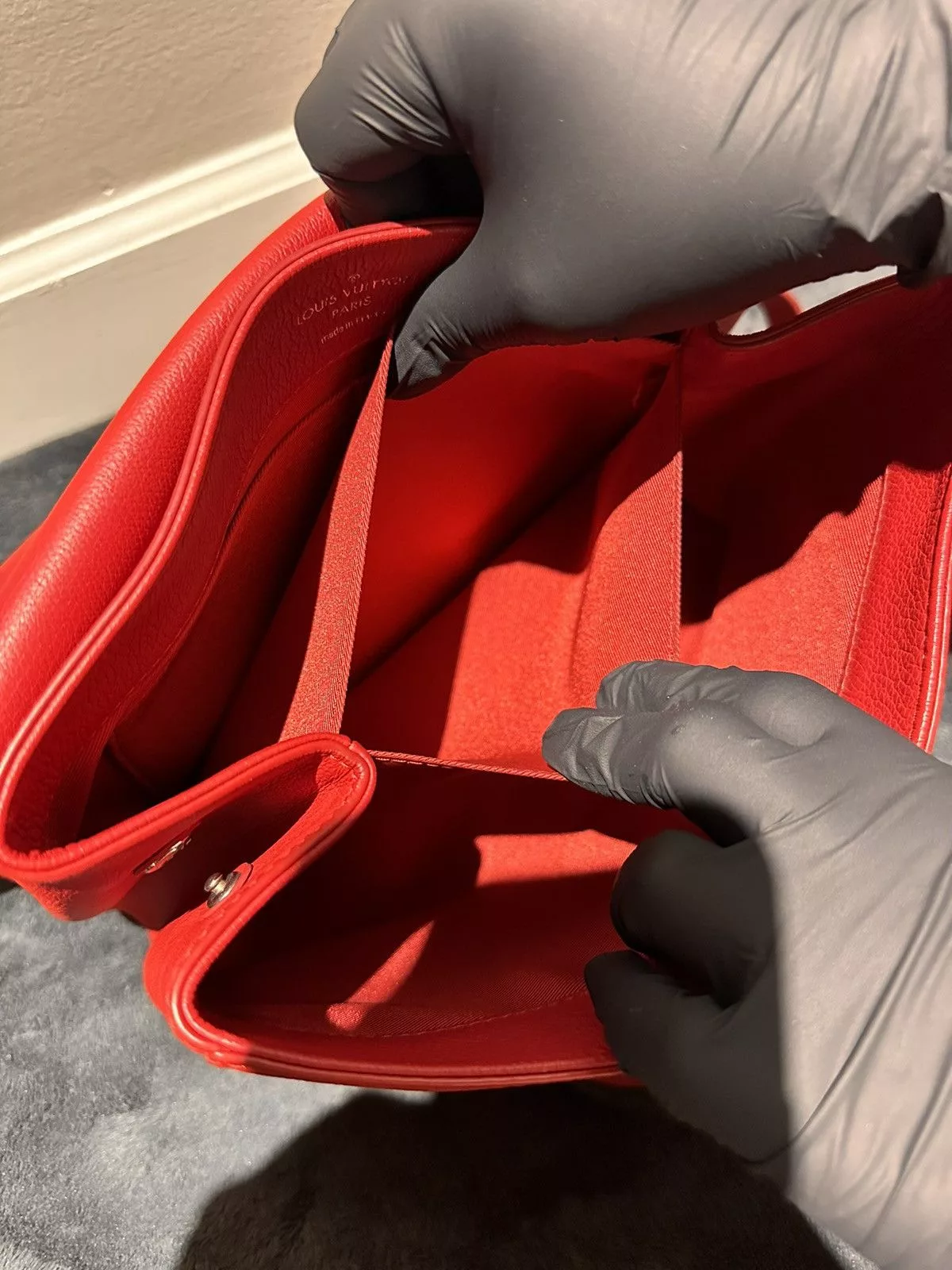 Louis Vuitton Handle Bags Louis Vuitton Red 2 Me Lock