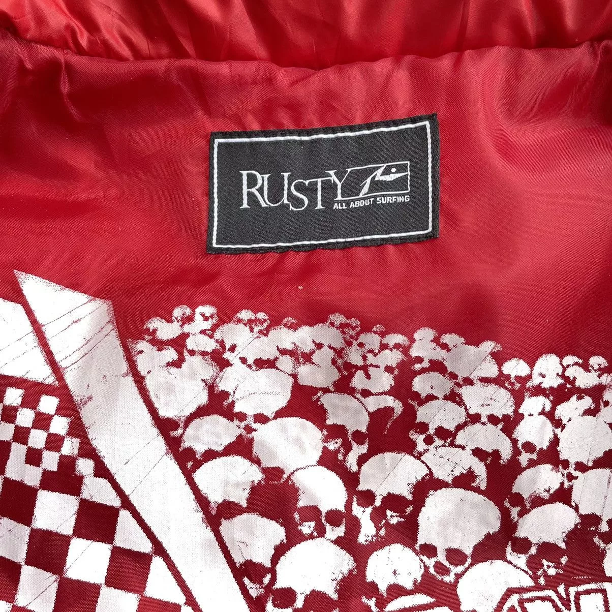 Rusty Light Jackets Rusty Raglan Jacket Red Streetwear