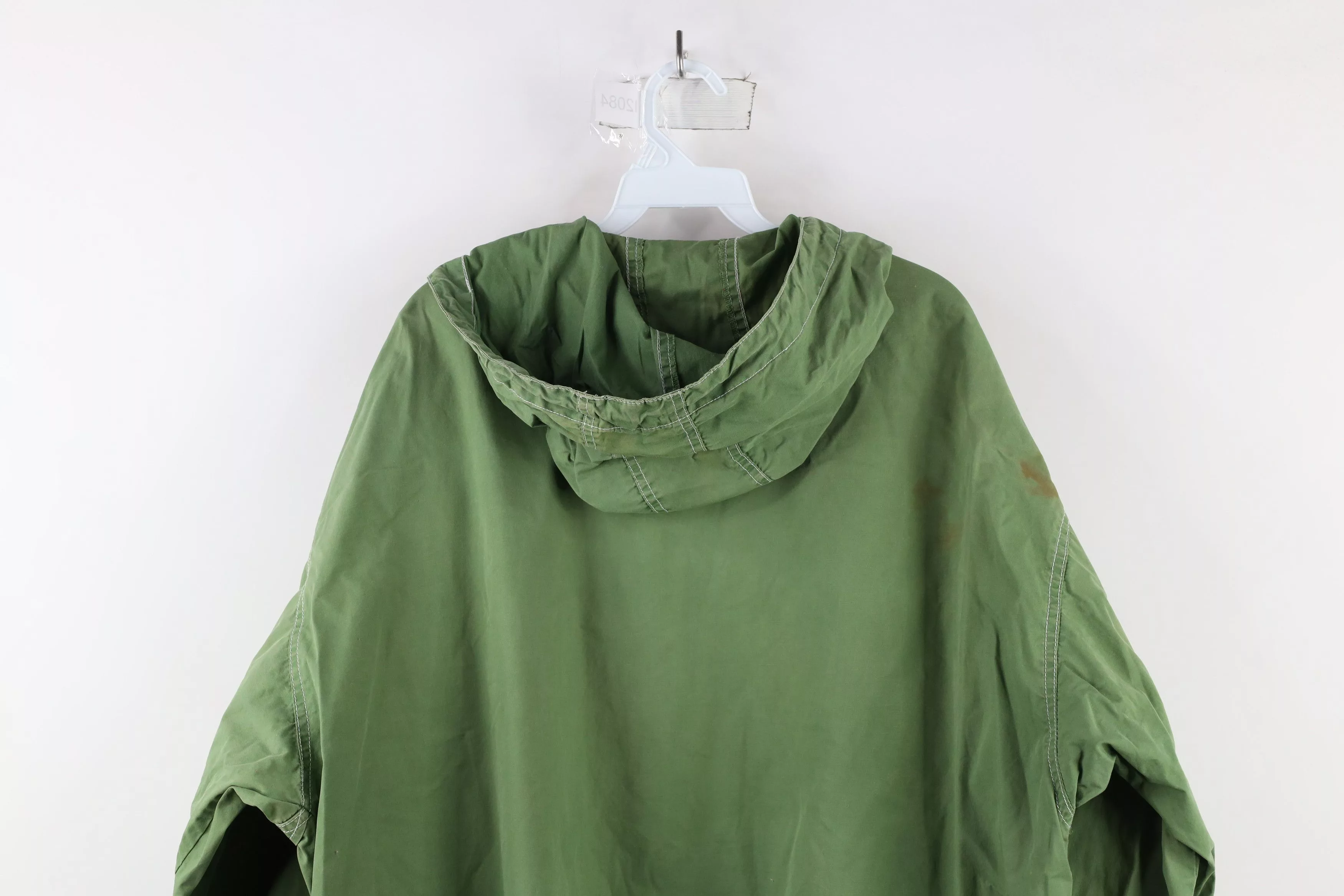 Gap Light Jackets Gap × Vintage Vintage 90s Gap Hooded Pullover Anorak Jacket Green