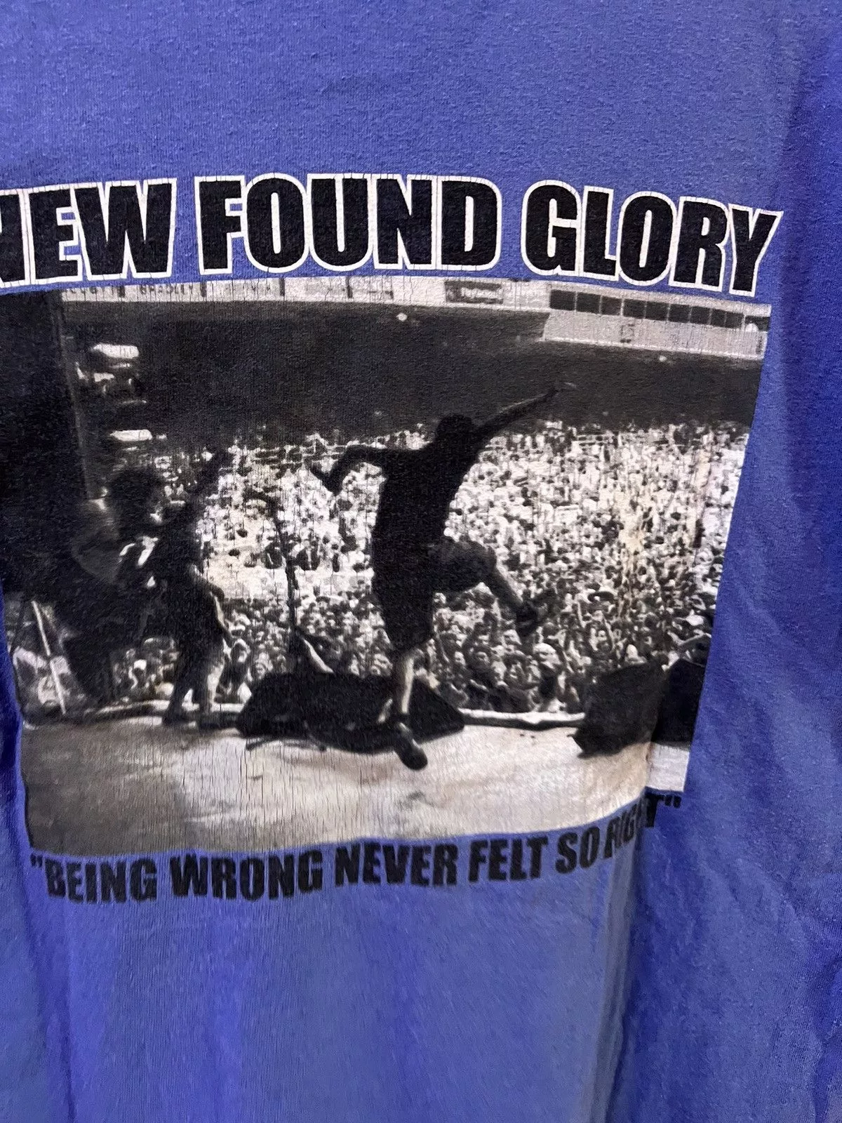Band Tees Shirts Button Ups Band Tees New found glory Blue