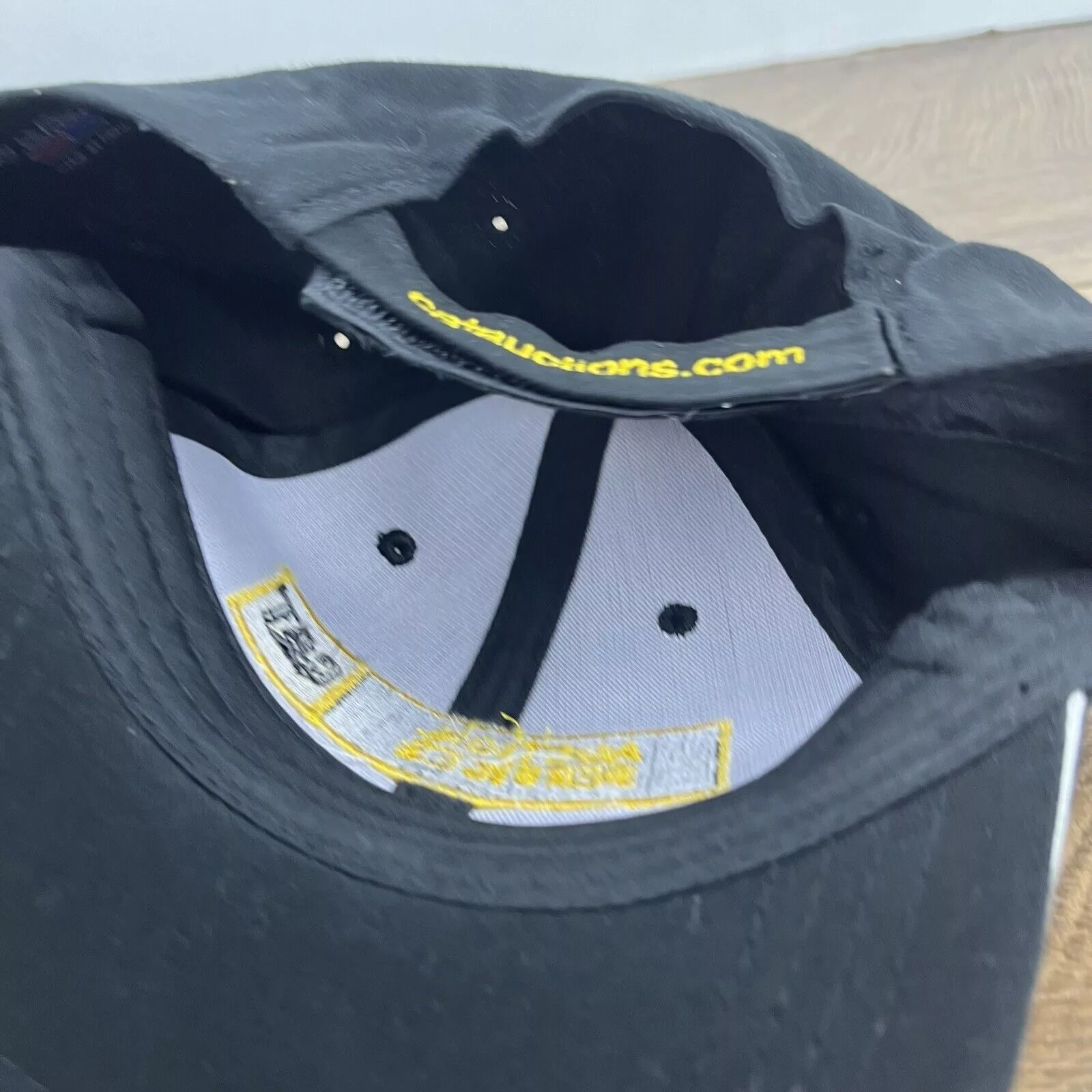 Other Hats Other CAT Auction Services Hat Black Cap CAT Hat Adjustable Hat Bl