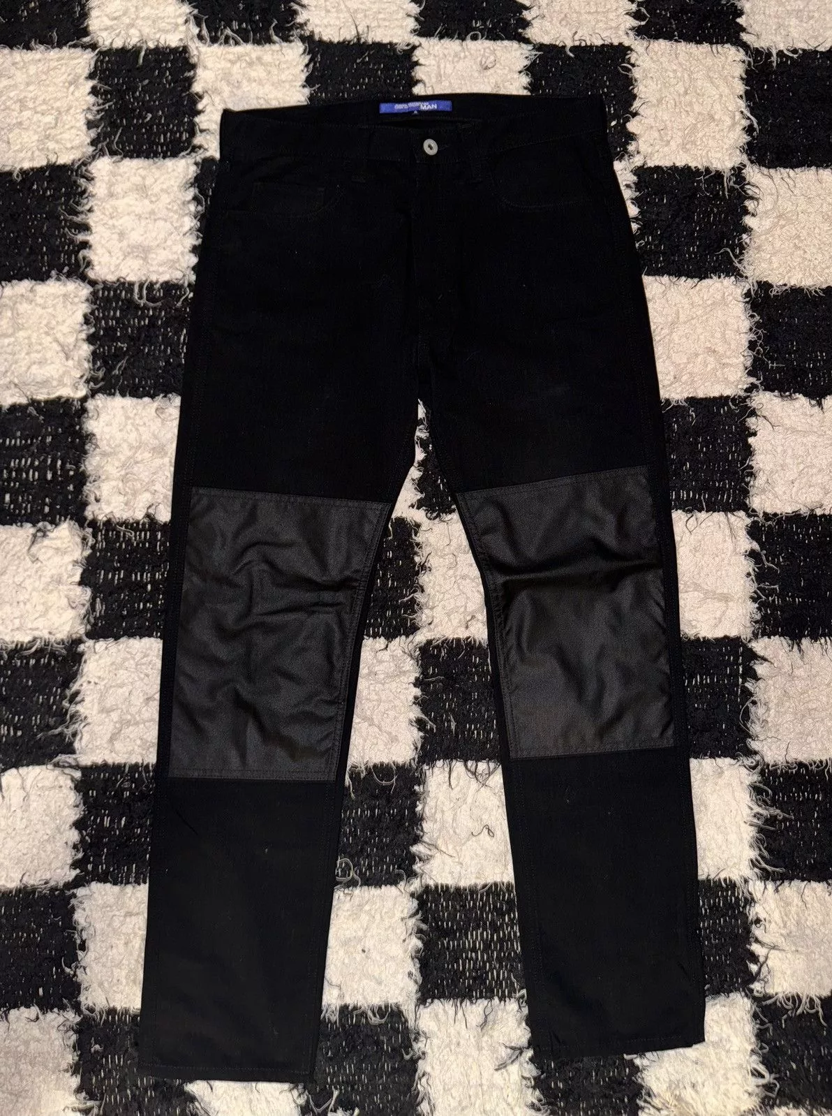 Comme des Garcons Casual Pants Comme des Garcons × Junya Watanabe Junya Watanabe x Comme des Garçons Pants Black