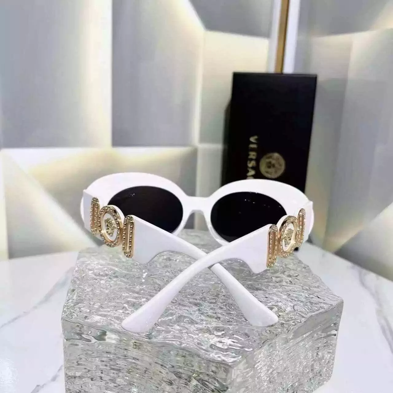 Versace Sunglasses NEW VERSACE VE4426BU-31487 White