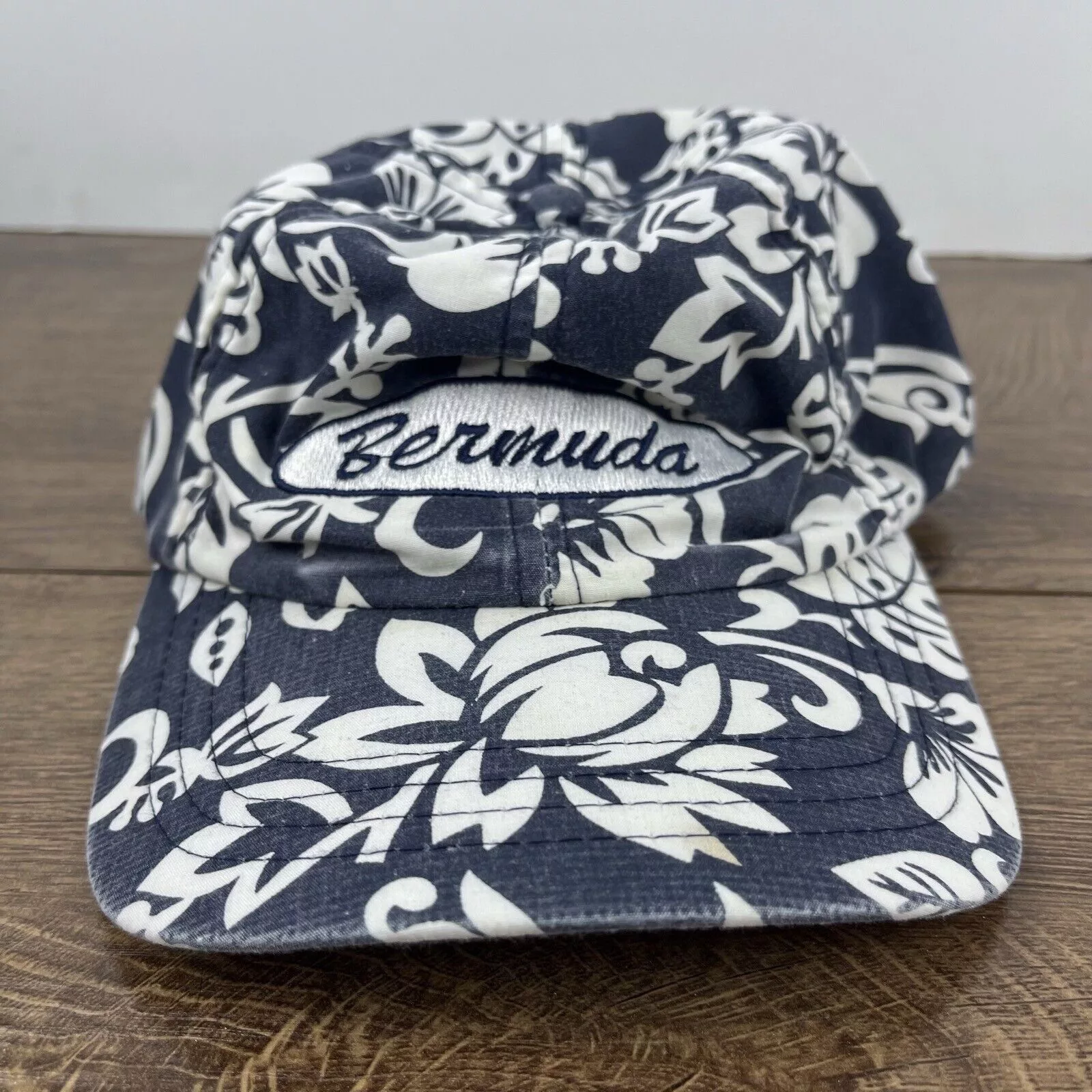 Other Hats Other Bermuda Hat Bermuda Blue Gray Hat Gray Adjustable Hat Gray A