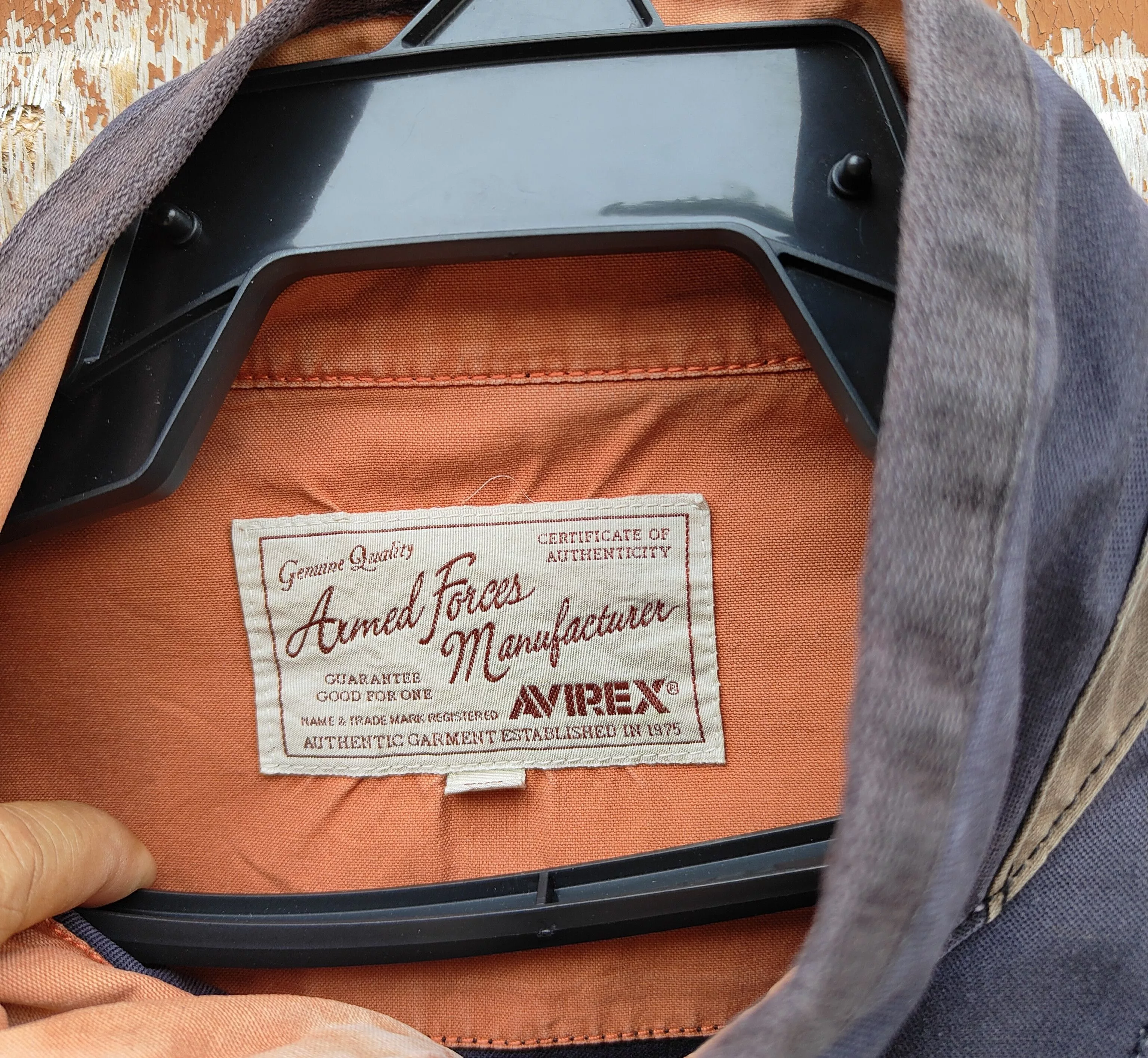 Avirex Light Jackets Avirex Black Vintage