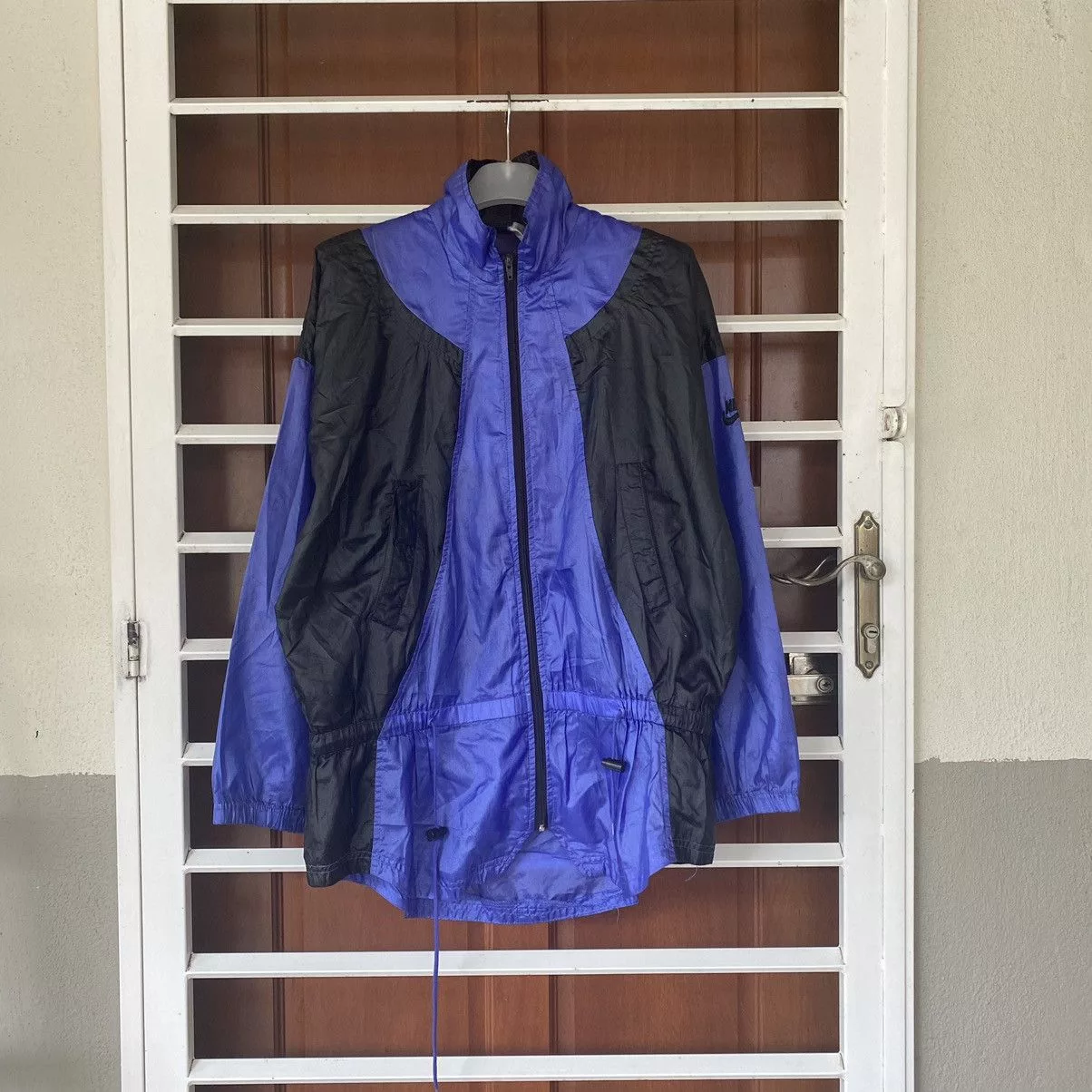 Nike Light Jackets Nike × Vintage Vintage 90s Nike jacket Black