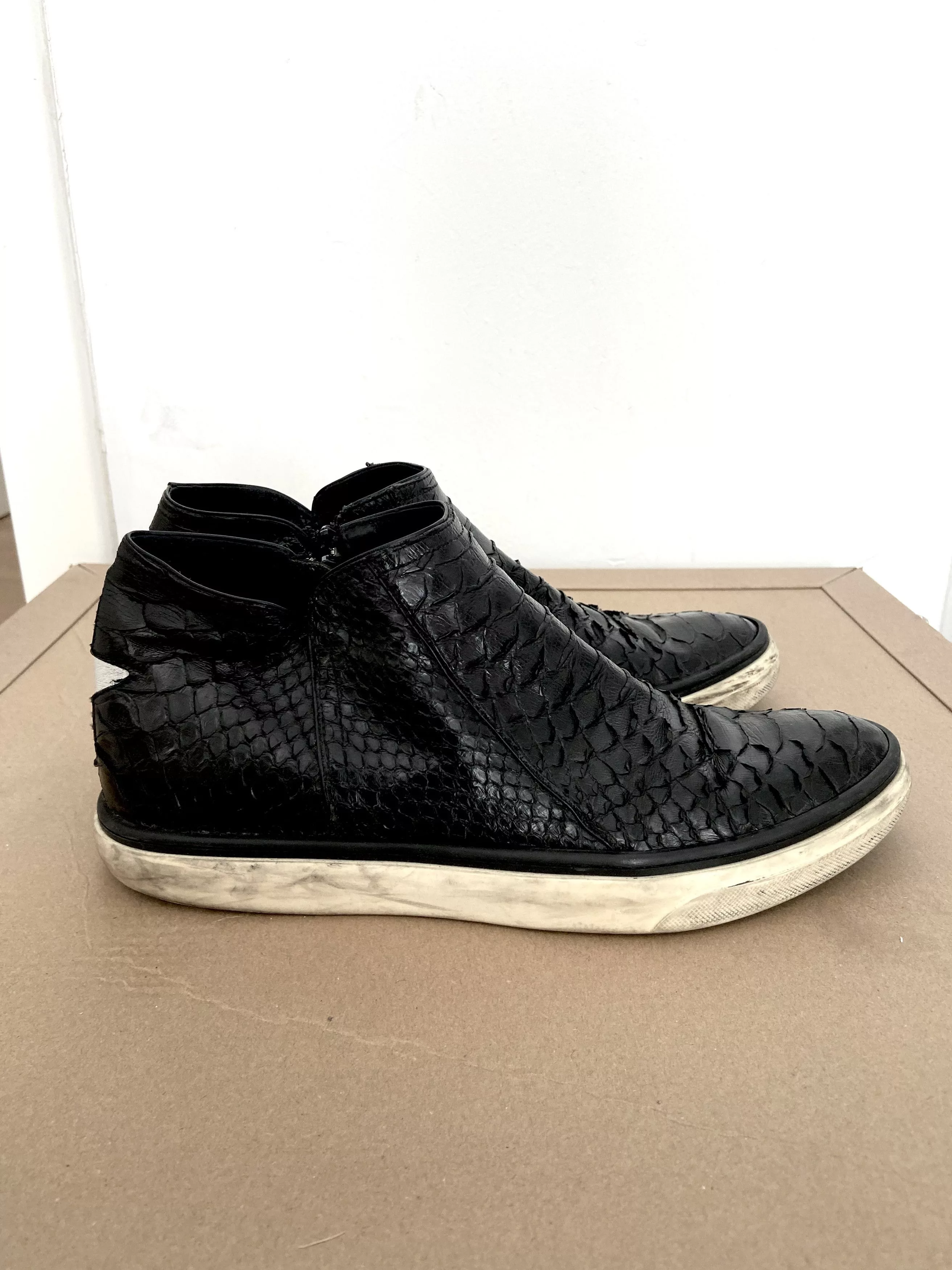 Mexicana Low Top Sneakers Mexicana Sneakers Python Black Multi
