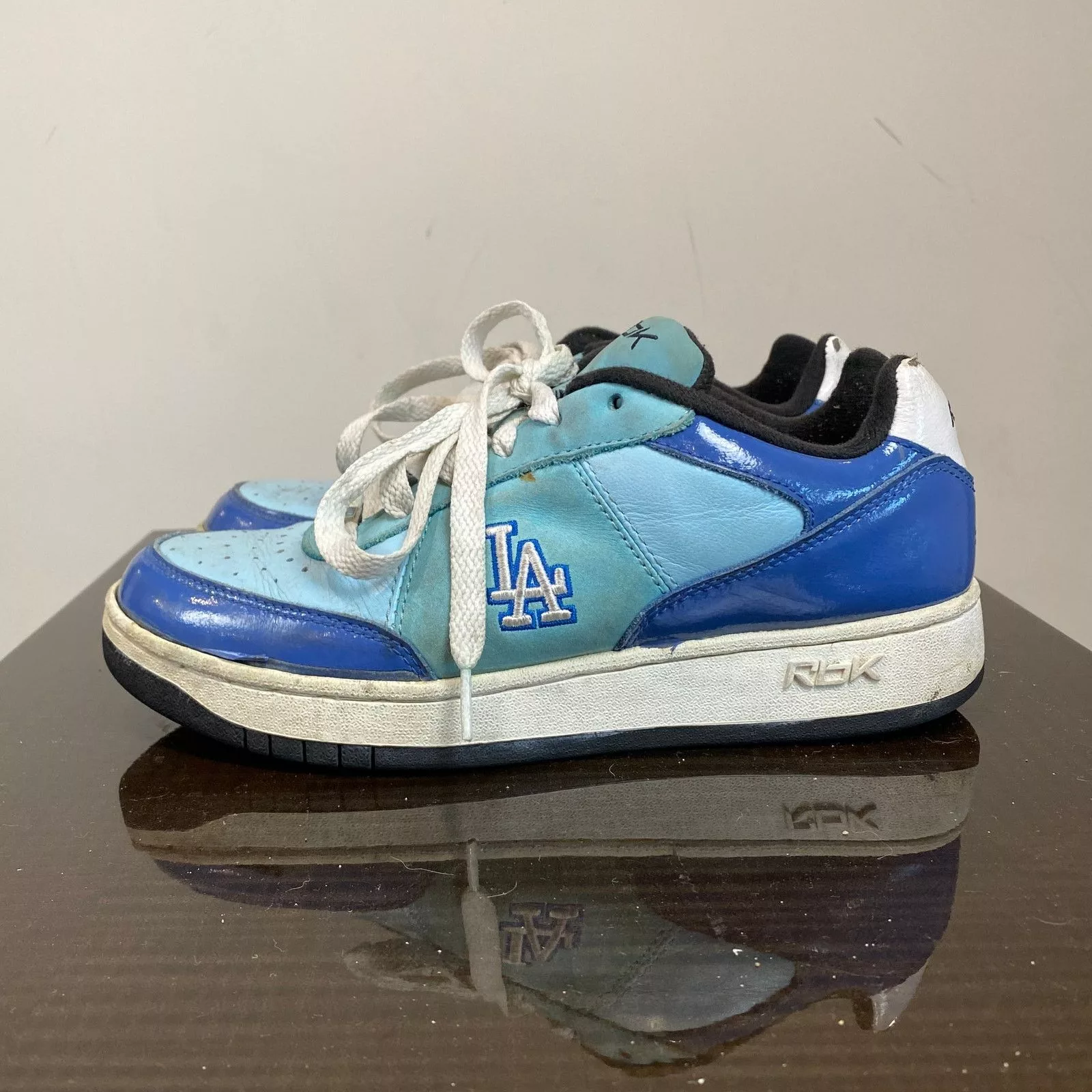MLB Low Top Sneakers MLB × Reebok Reebok MLB Authentic Collection LA Dodgers Chunky Sneakers 8 Blue