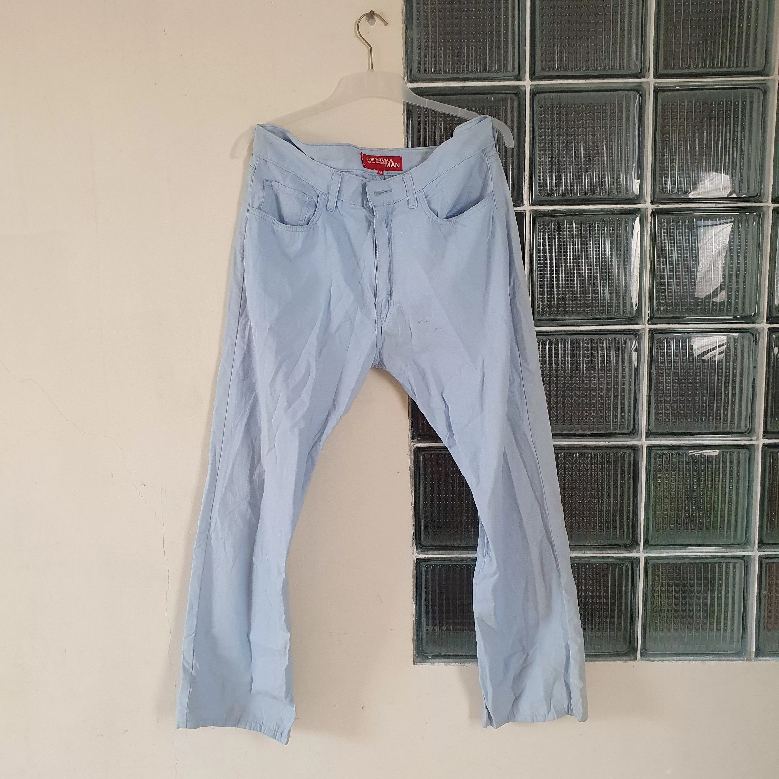 Comme des Garcons Casual Pants Comme des Garcons × Levi's Comme Des Garcons Junya Watanabe × Levis Chino Pants AD2001 Blue