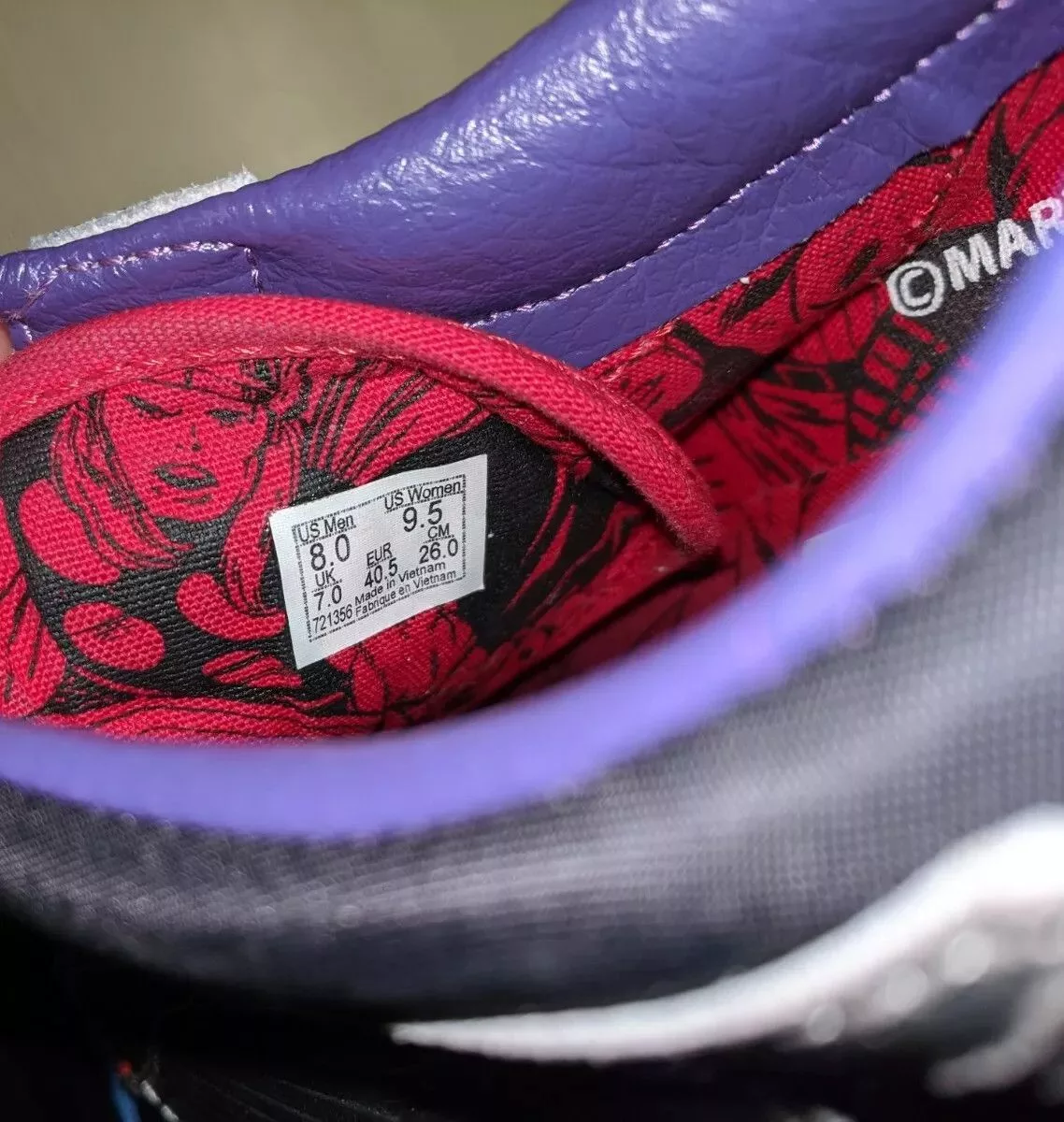 Marvel Comics Low Top Sneakers Marvel Comics × Vans Vans x Marvel Old Skool sneakers US 8 Multi