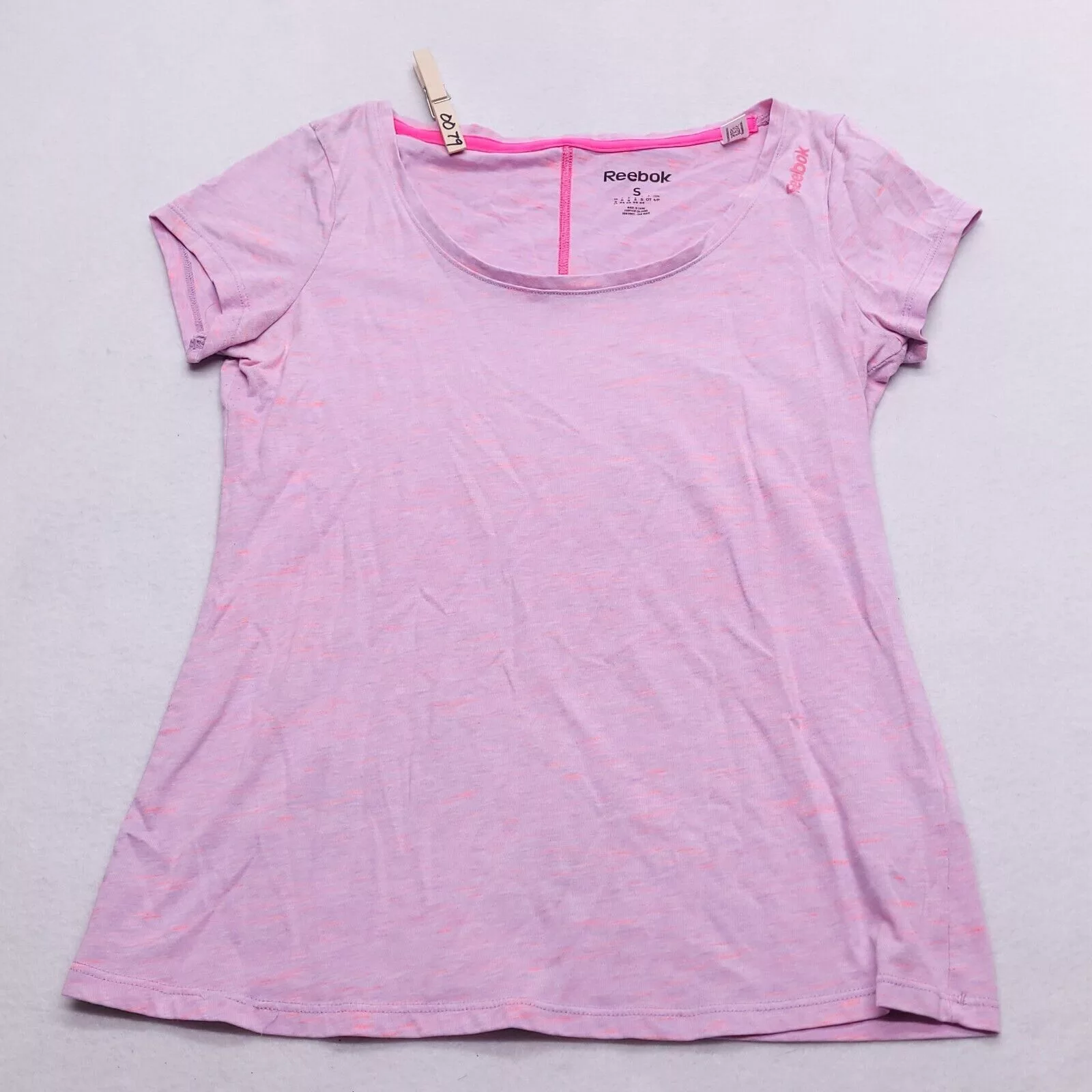 Reebok Tank Tops Reebok Short Sleeve Active T Shirt Womens Size Small S Pink