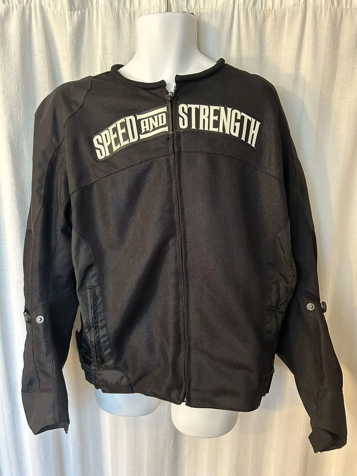 Other Heavy Coats Other Jacket: speed and strength padded biker motorcycle 2xl Black