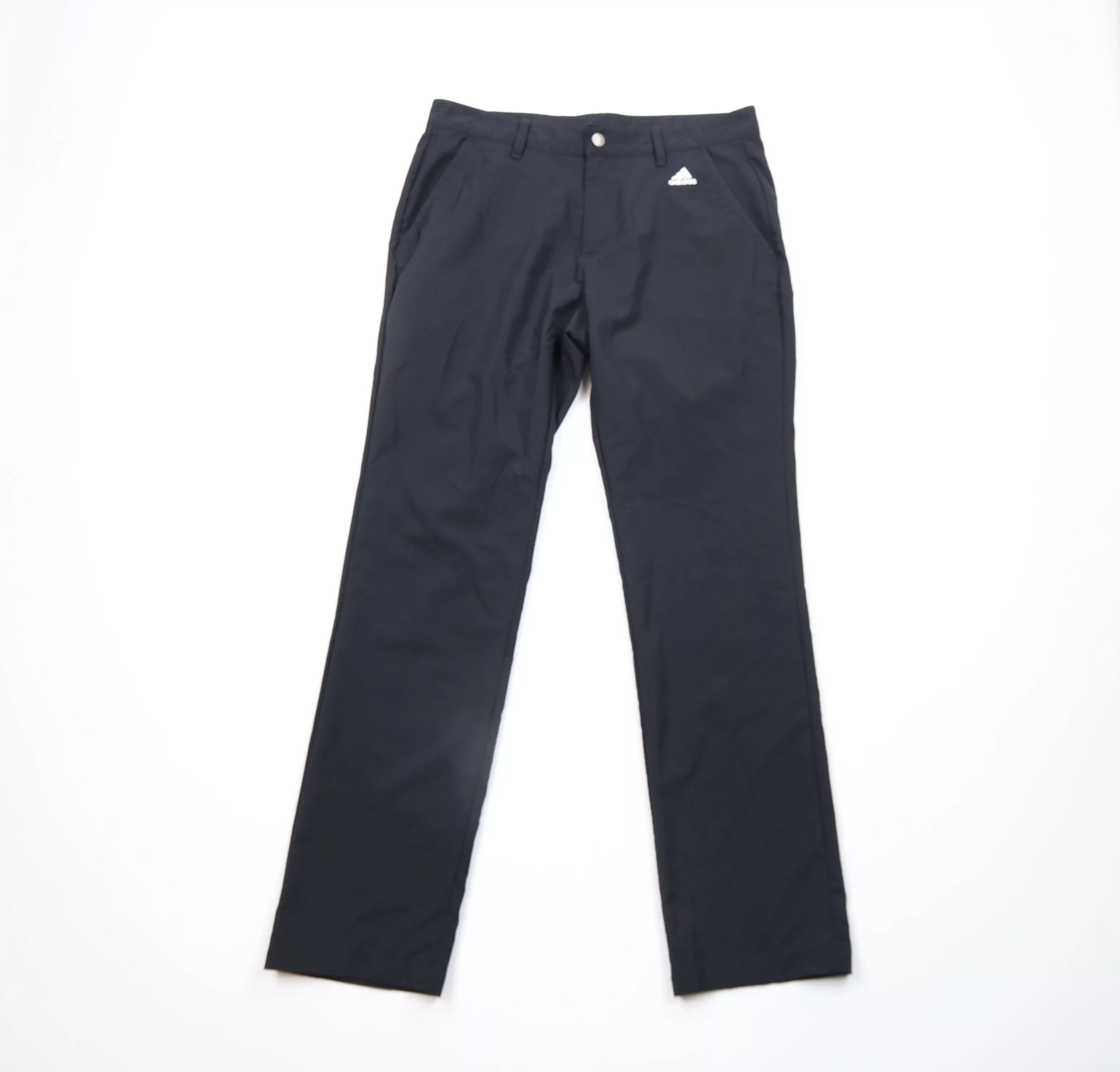 Adidas Casual Pants Adidas × Vintage Adidas Golf Tech Knit Straight Leg Golfing Chino Pants Black