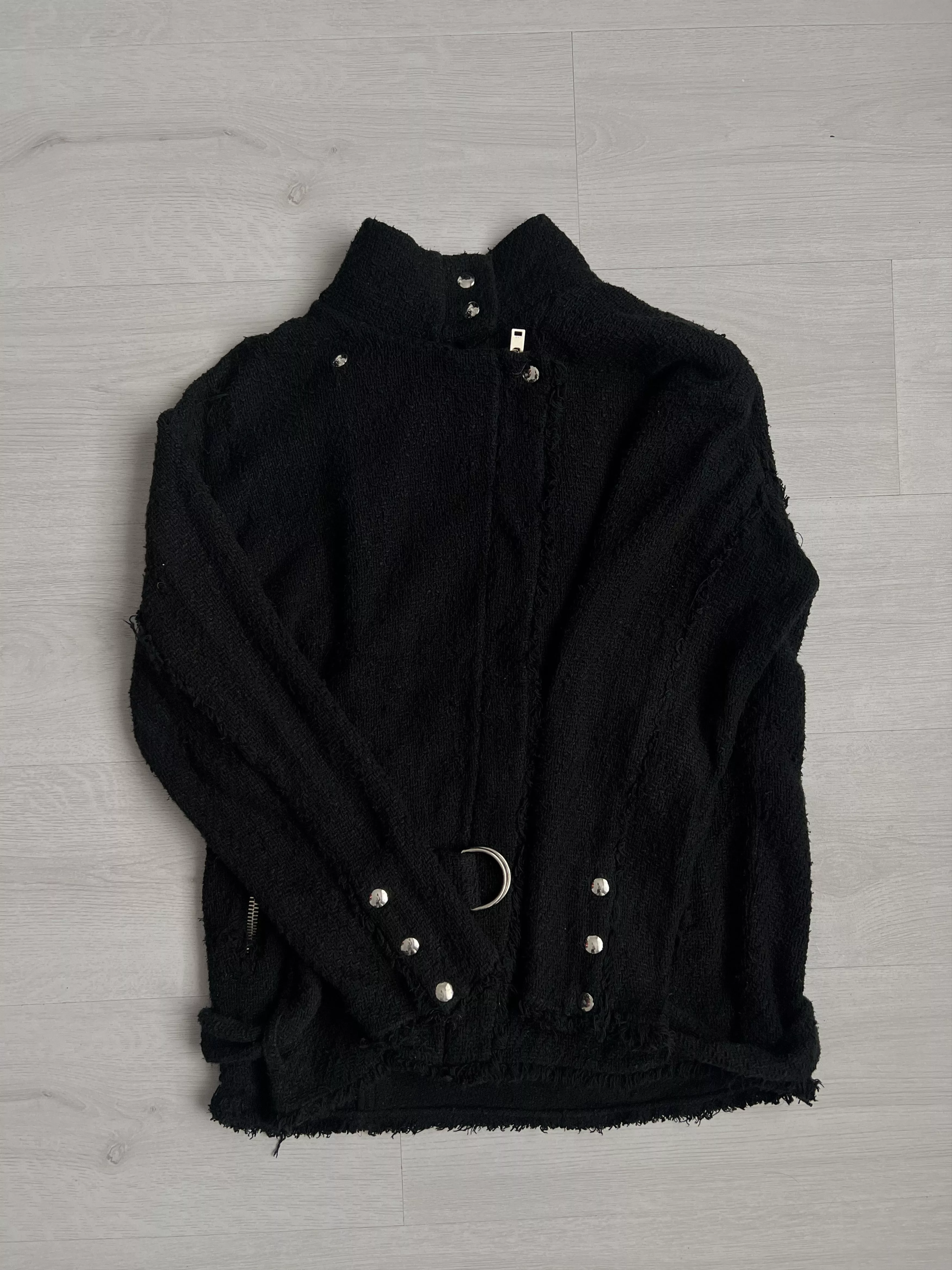 Iro Jackets Iro Jacket Ripped Effect Dorothea Black