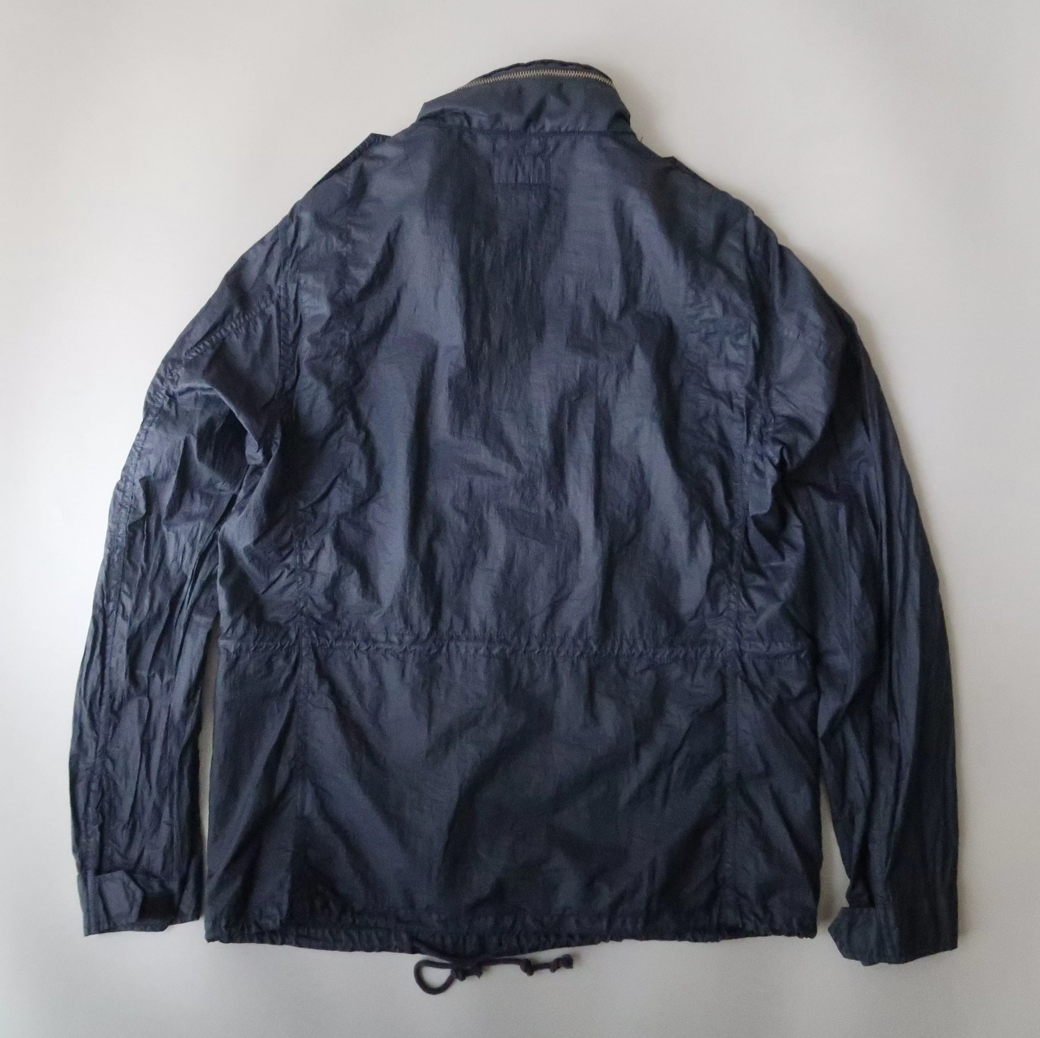 Beams Plus Light Jackets BEAMS PLUS garment dyed Ex-light nylon M-65 type jacket L Blue