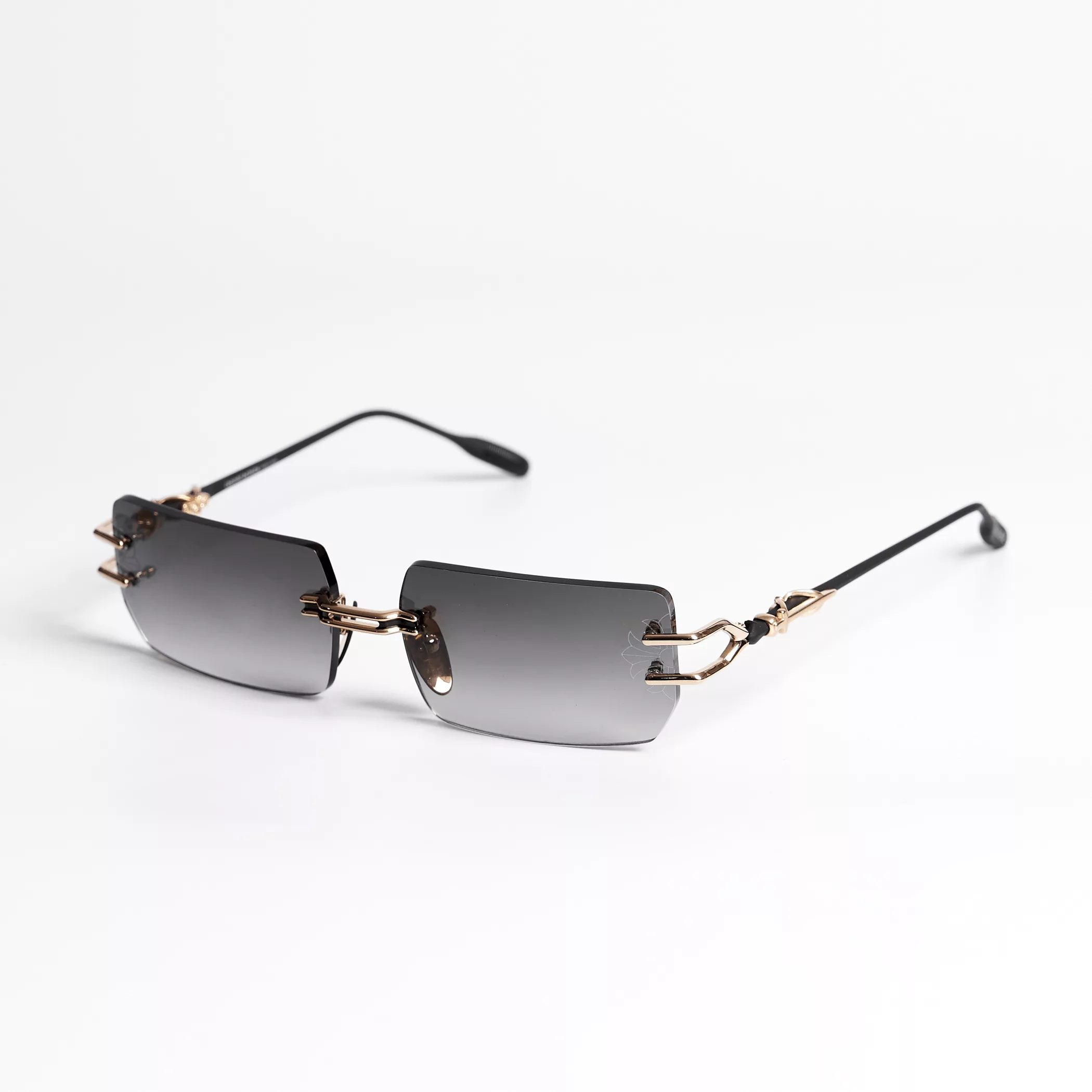 Chrome Hearts Sunglasses CHROME HEARTS LORDIE GOLDPLATED/MATTE BLACK Multi