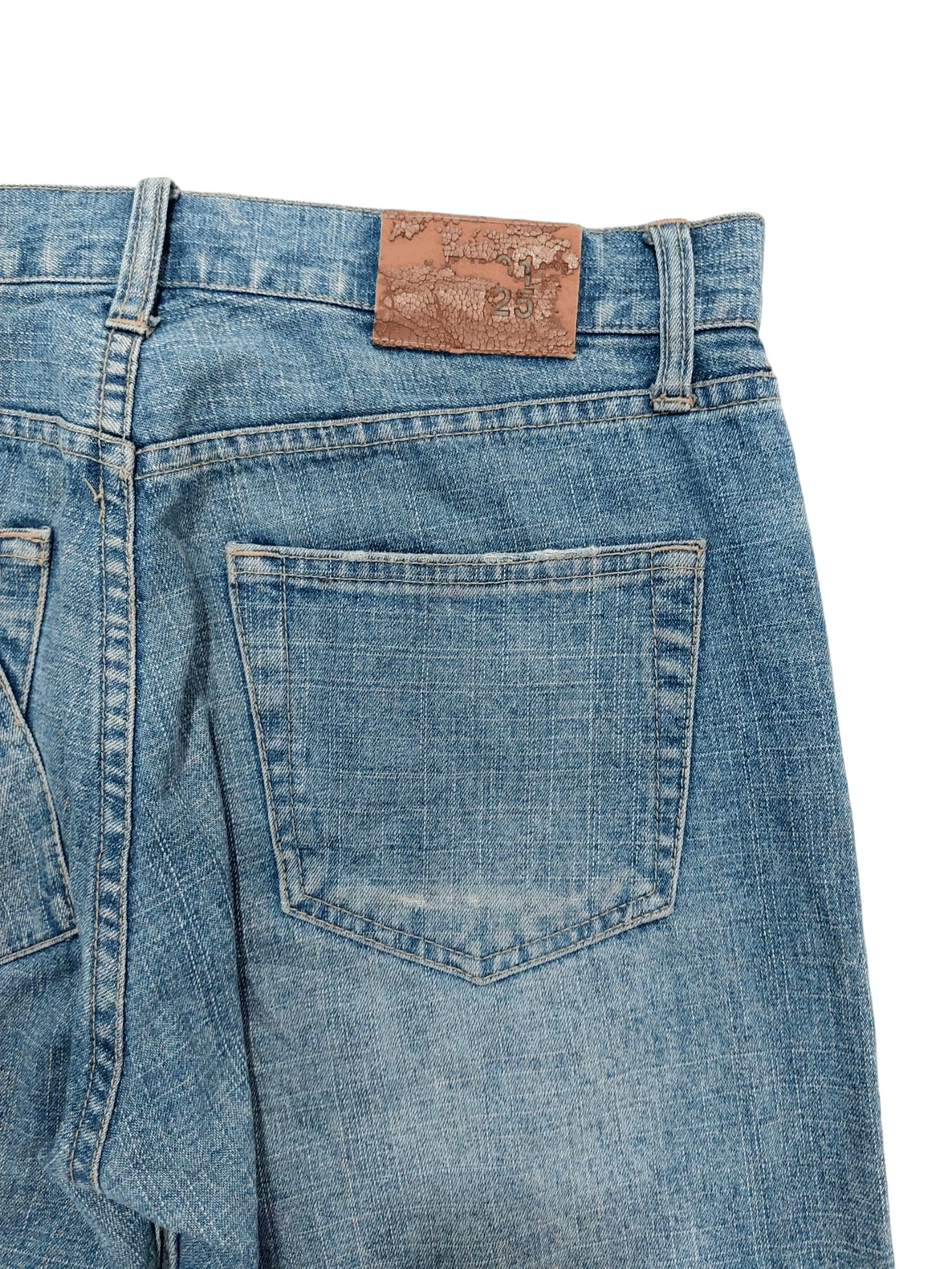 Designer Denim Designer × If Six Was Nine Nylaus 0125 Patchwork Denim Blue