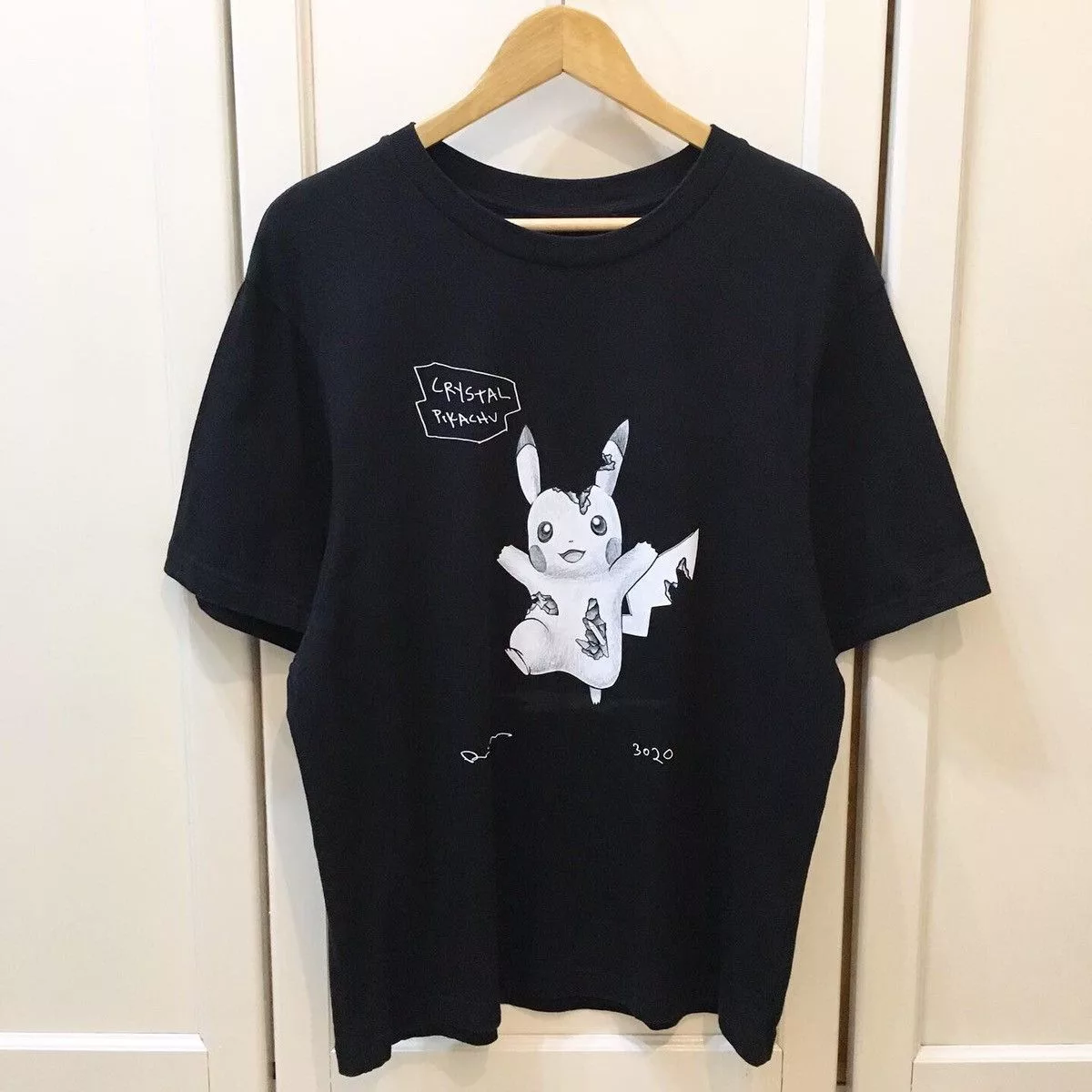 Daniel Arsham Short Sleeve T Shirts Daniel Arsham × Japanese Brand × Uniqlo Uniqlo x Daniel Arsham Tee Black