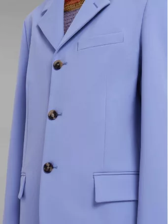 Marni Jackets Marni o1srvl11e0624 Wool Jacket in Blue