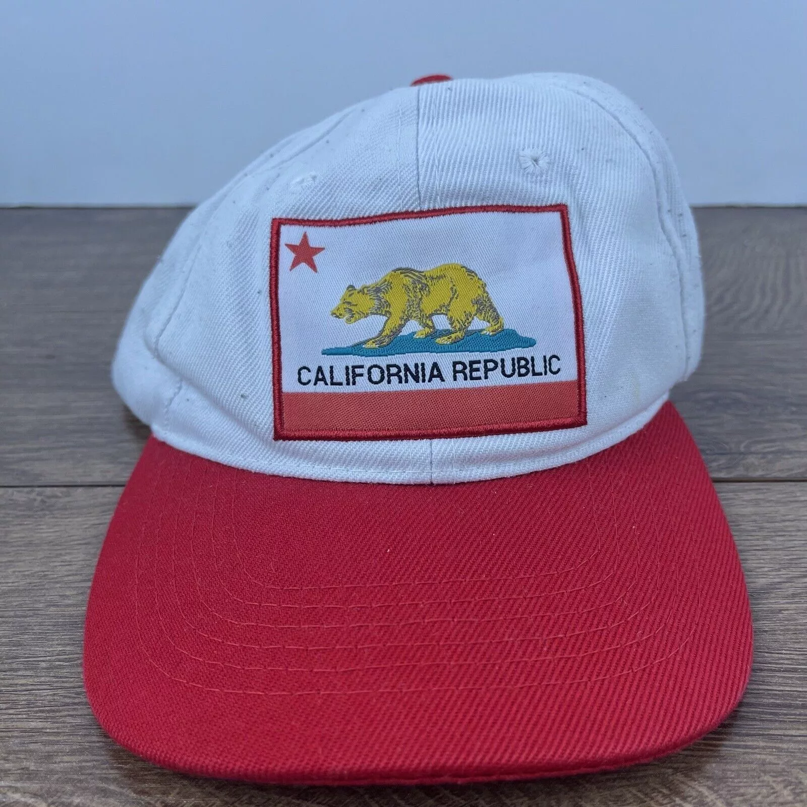 Other Hats Other California Republic Hat California Adjustable Hat White Hat
