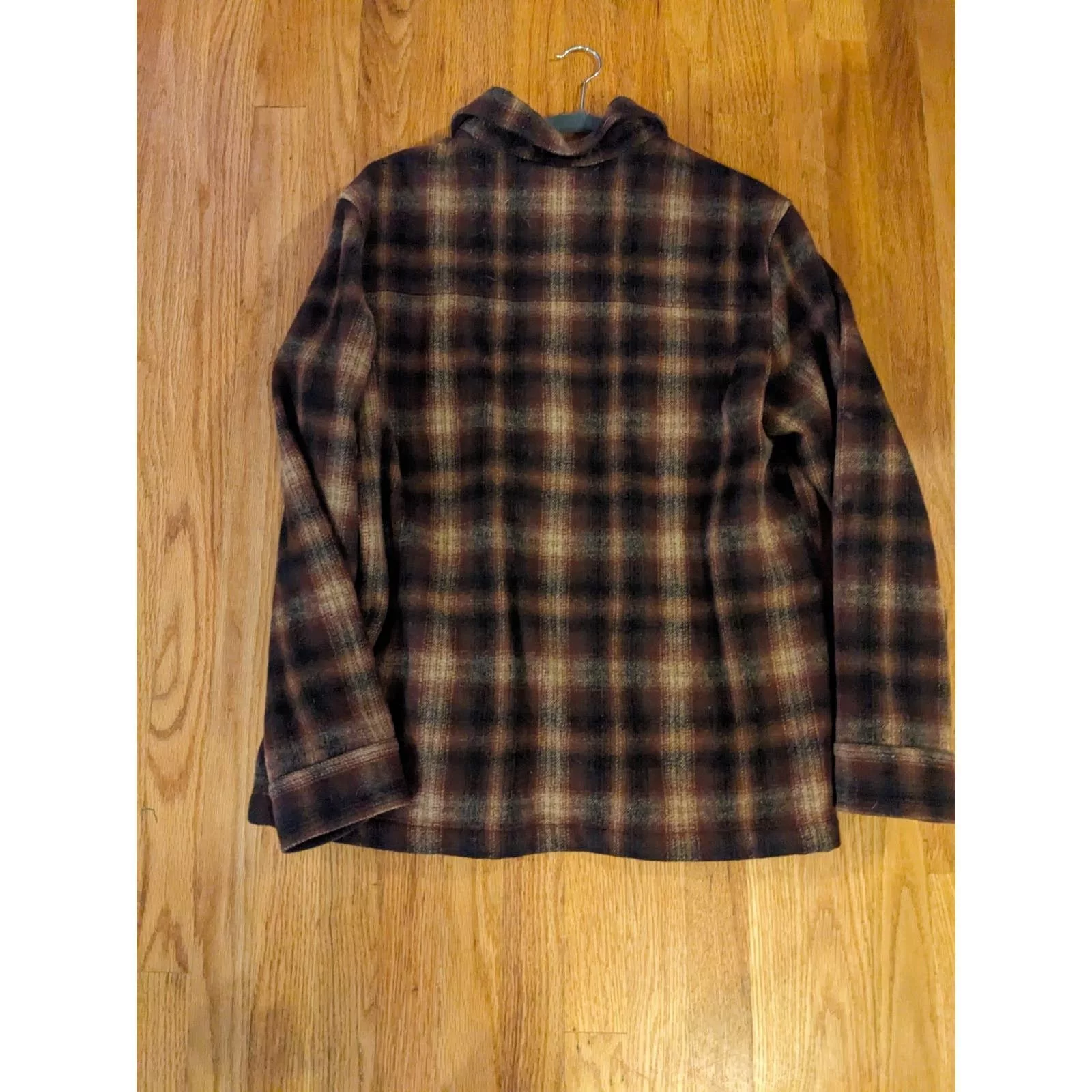 Pendleton Light Jackets Pendleton Wool Flannel Jacket Brown