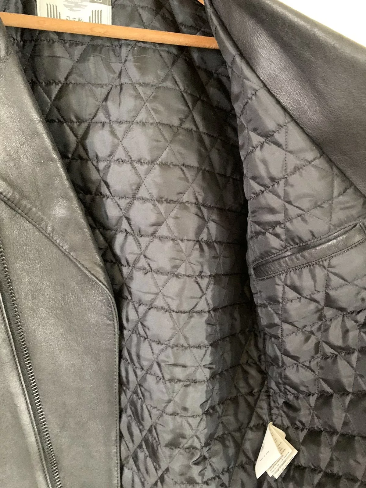 Blackmeans Leather Jackets Blackmeans Padded Sheepskin Double Rider